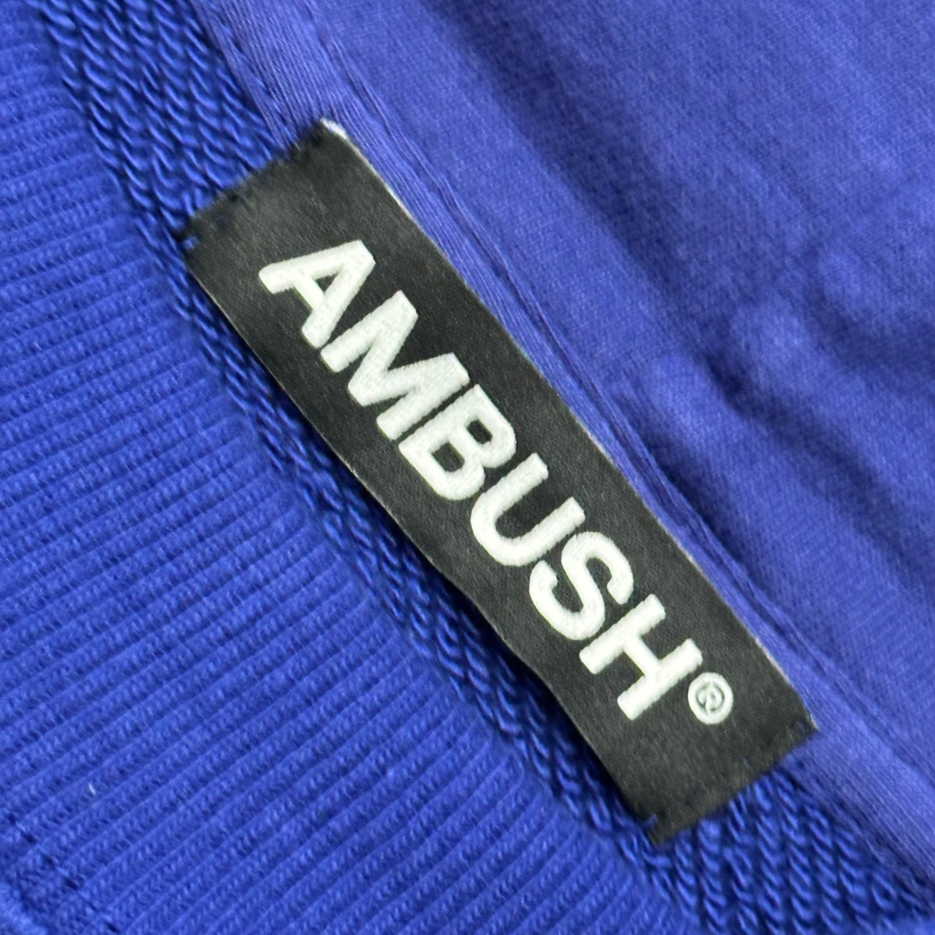 AMBUSH(アンブッシュ) 19AW NEW MULTI CORD HOODIE マルチコードパーカー 12115980 M ブルー