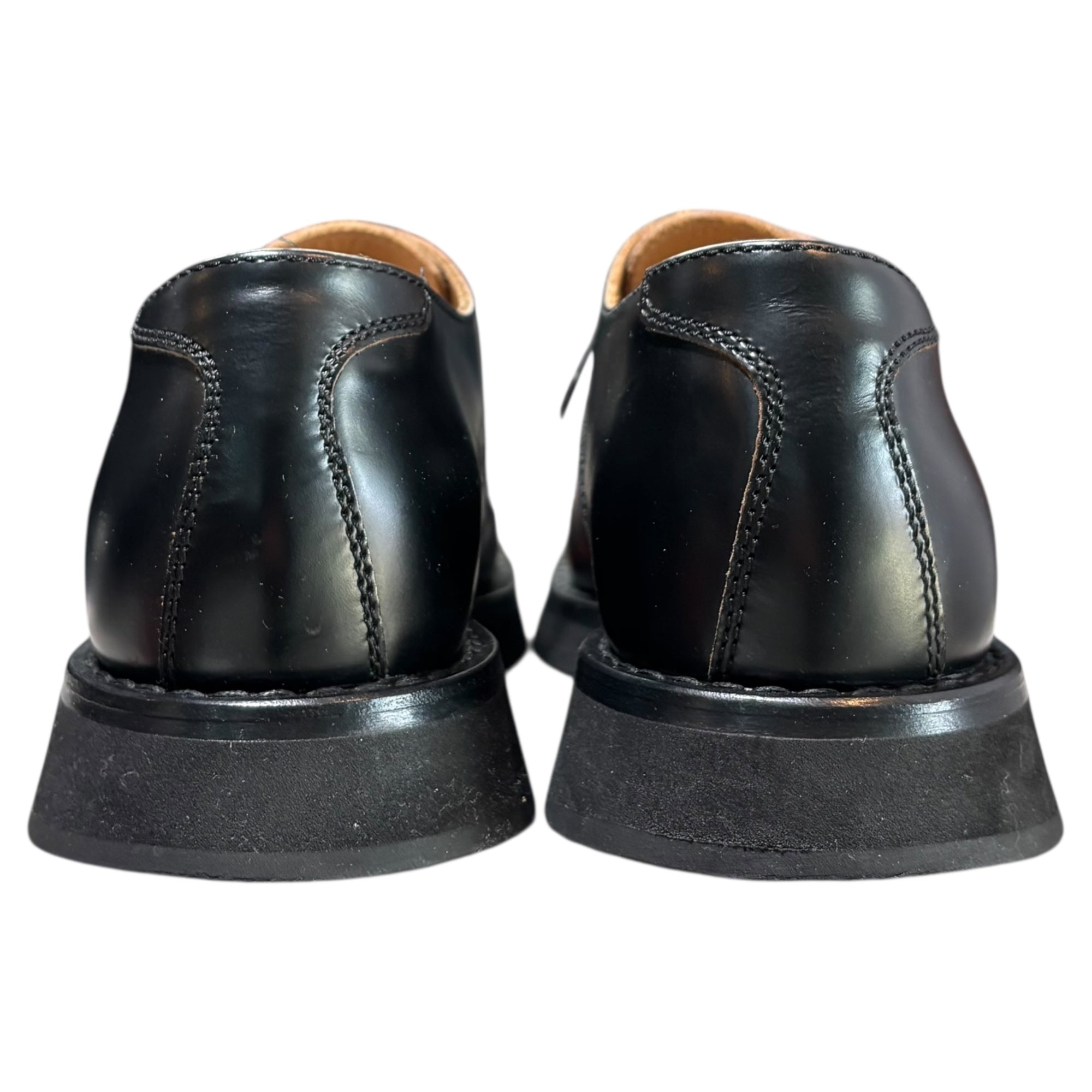 JIL SANDER(ジルサンダー) Plain Toe Leather Shoes プレーントゥ レザー シューズ JI33504A 42 ブラック