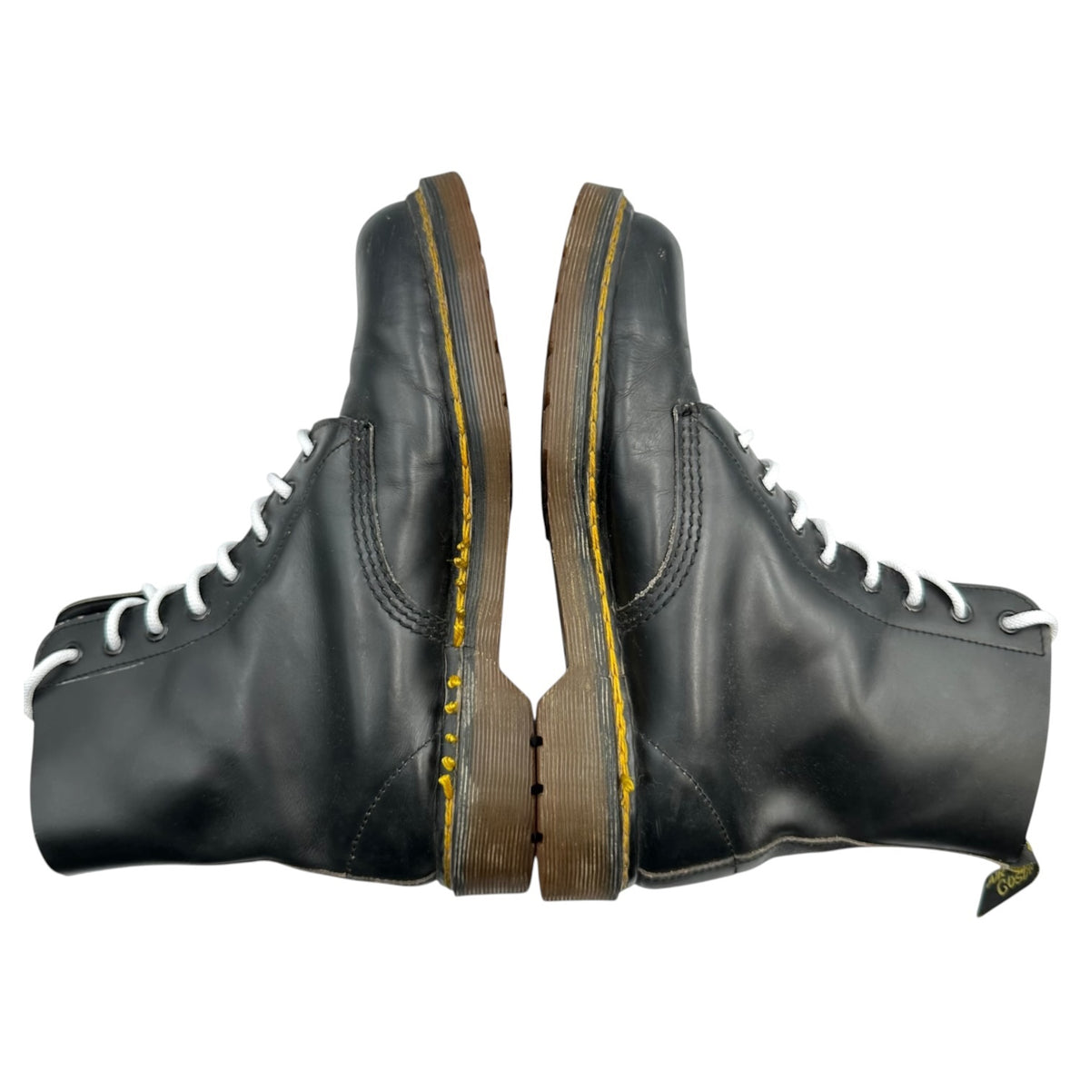 DR.MARTENS×Shellys of London(ドクターマーチン×シェリーズオブロンドン) 1990's England made 8 Hall Boots イングランド製 8ホール ブーツ 24=(UK6 25.5cm程度) ブラック 90s 90年代 ヴィンテージ UK