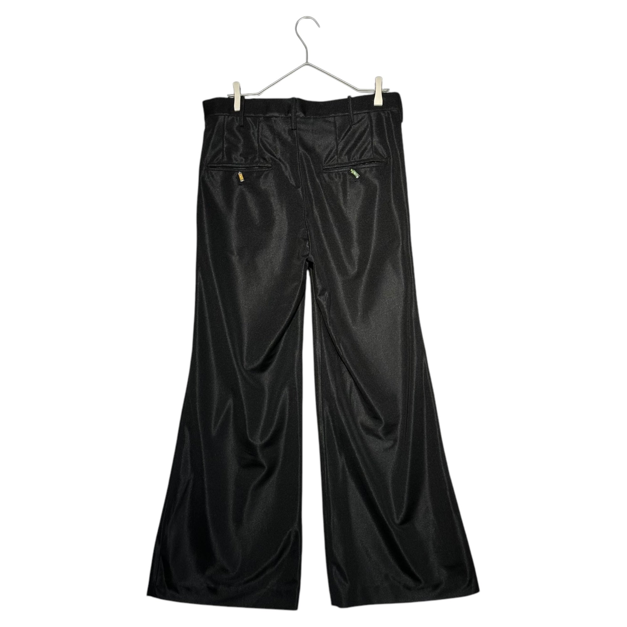 doublet(ダブレット) 21AW DOUBLE RECYCLE PET BOTTLE TROUSERS ダブル リサイクル ペットボトル スラックス 21AW14PT163 M ブラック パンツ