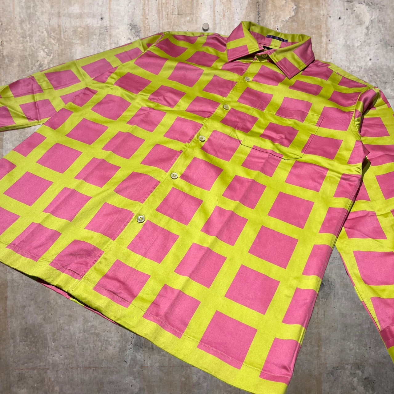 PAUL SMITH COLLECTION(ポールスミスコレクション) レギュラーカラーチェックシャツ M ピンク