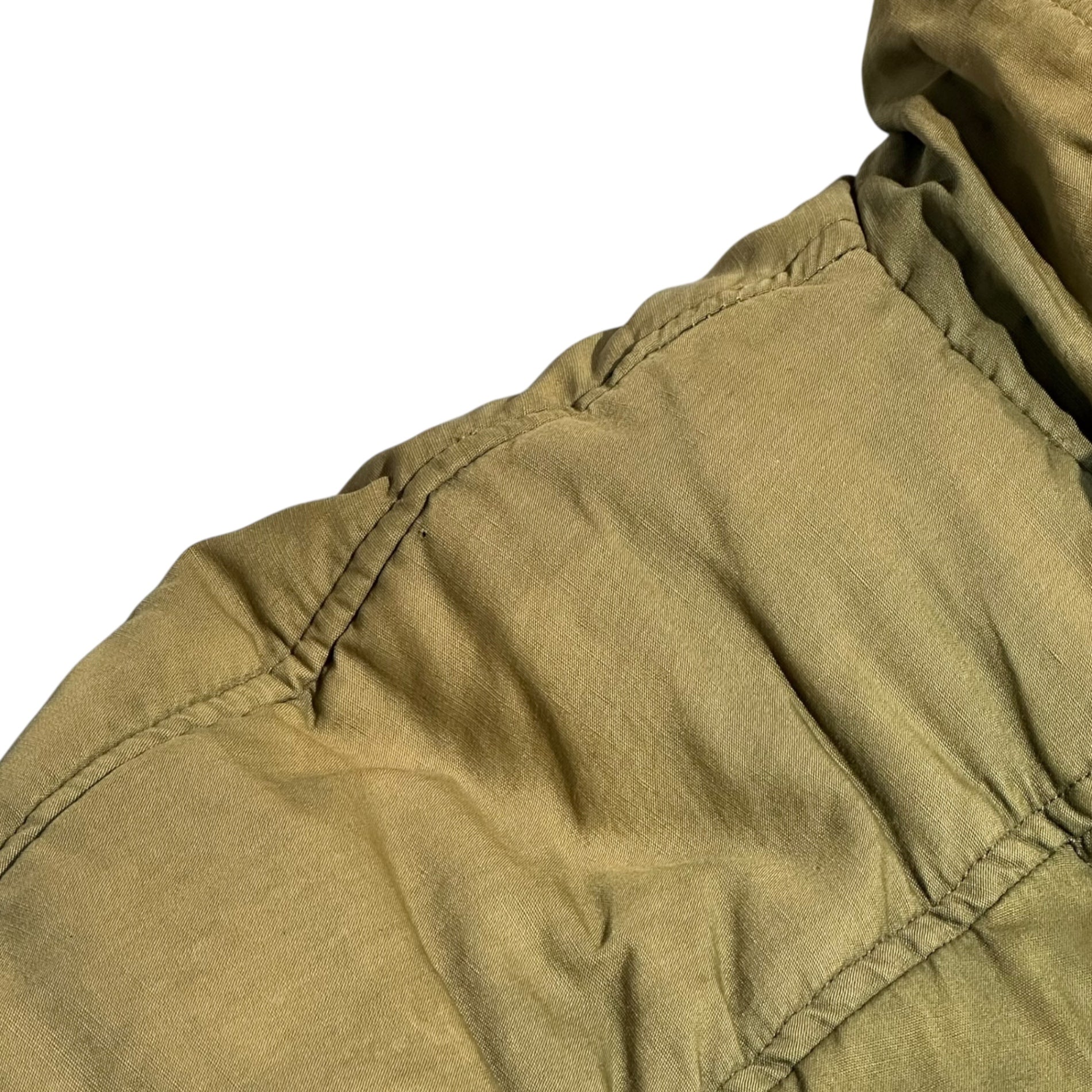 BALL by M&FG(ボール マリテフランソワジルボー) 80's Archive Cotton Boa Jacket アーカイブ コットン ボア ジャケット M カーキ 80年代 ヴィンテージ