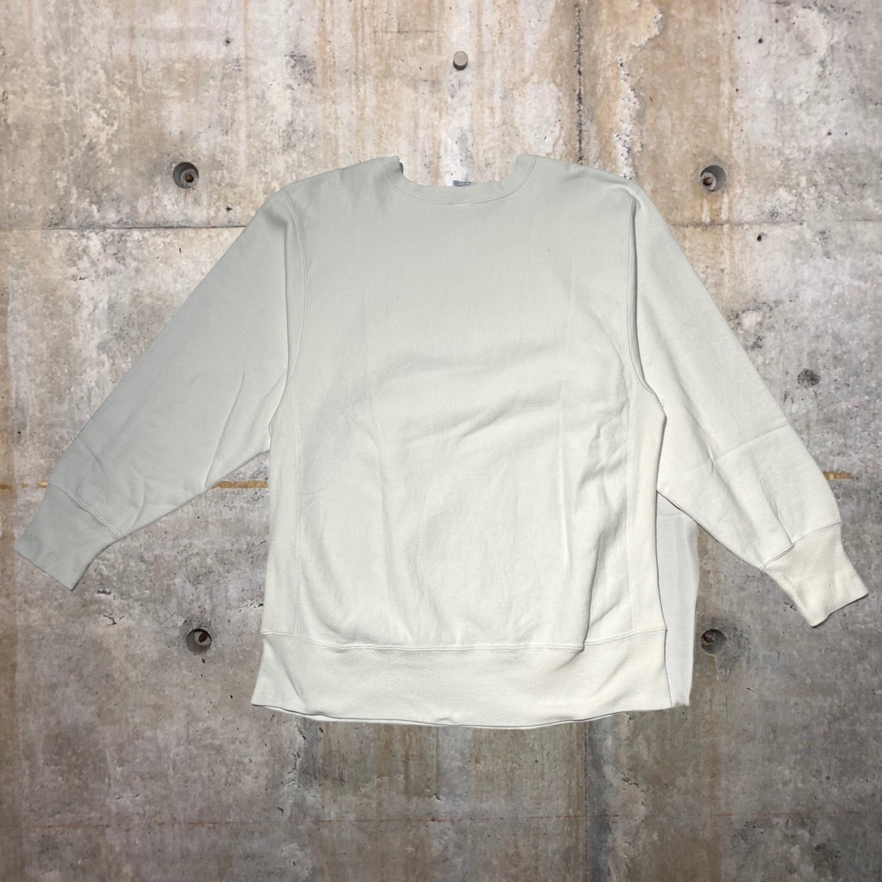 Champion(チャンピオン) 90's"Bayer"リバースウィーブスウェット XL ホワイト 90年代 トリコタグ 企業物