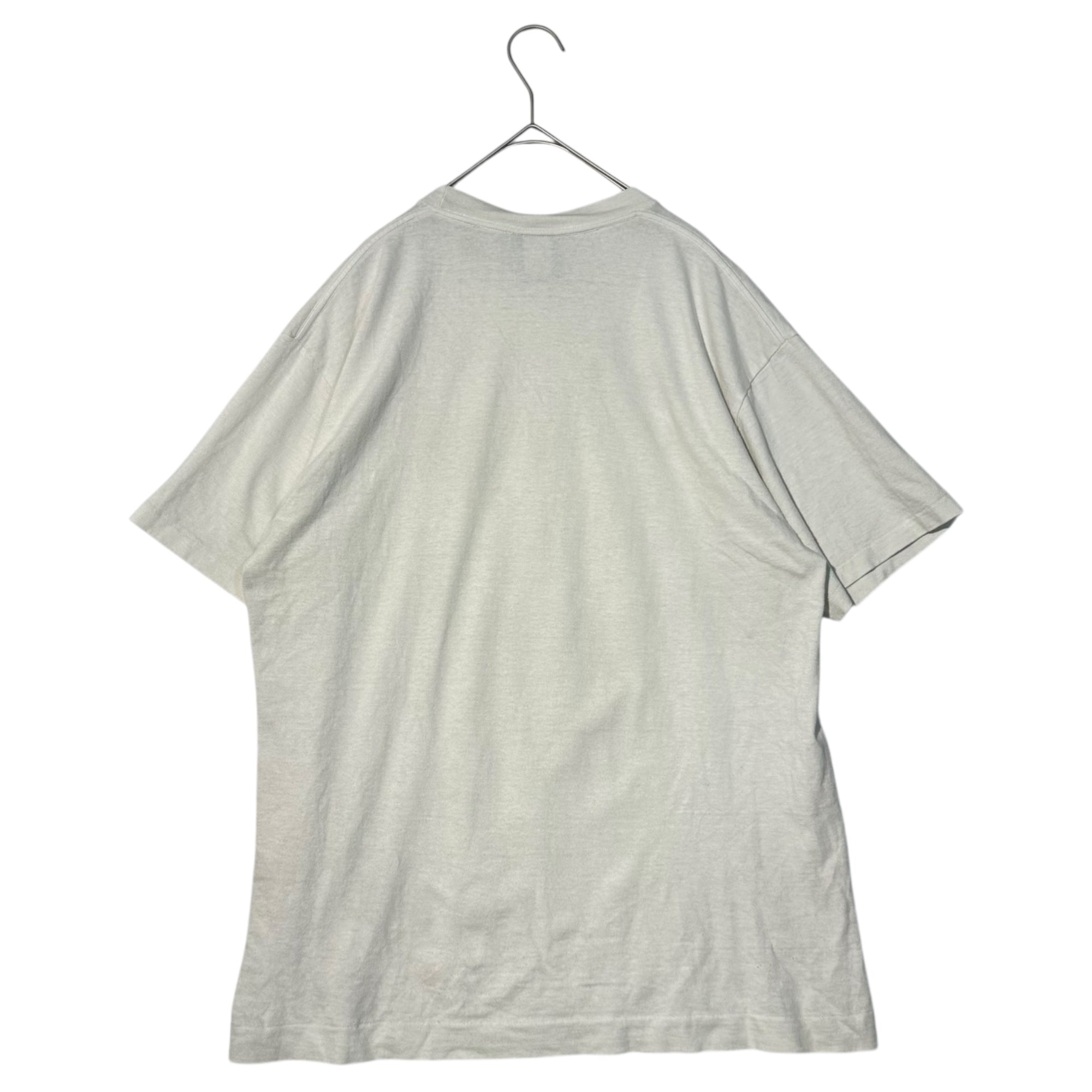 A BATHING APE(アベイシングエイプ) GENERALS PRINT T-SHIRT ジェネラルズ プリント Tシャツ L アイボリー