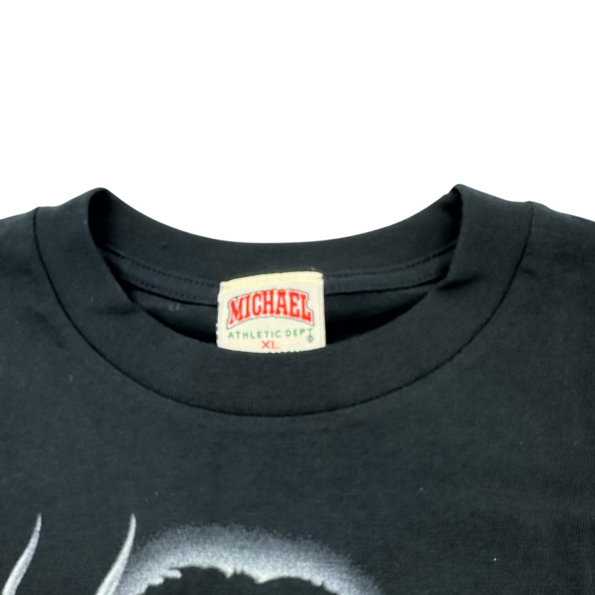 MICHAEL(ミカエル) 00's "BRUCE LEE" MOVIE TEE ブルース・リー プリント Tシャツ XL ブラック 映画
