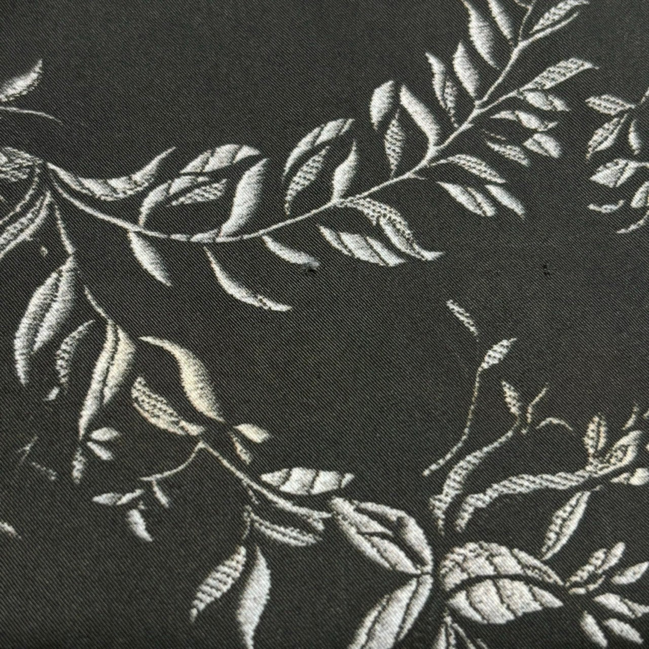 DRIES VAN NOTEN(ドリスヴァンノッテン) Floral cotton trousers フローラル コットン トラウザー パンツ 01-158-07-014555 36(S程度) ブラック スラックス 花柄