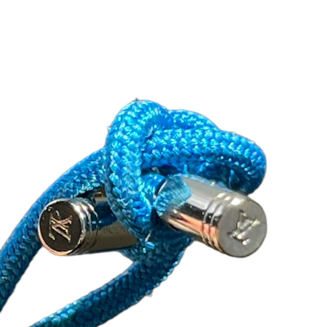 LOUIS VUITTON(ルイヴィトン) コリエ LV インクルージョン ネックレス M69454 シルバー×スカイブルー DP0220