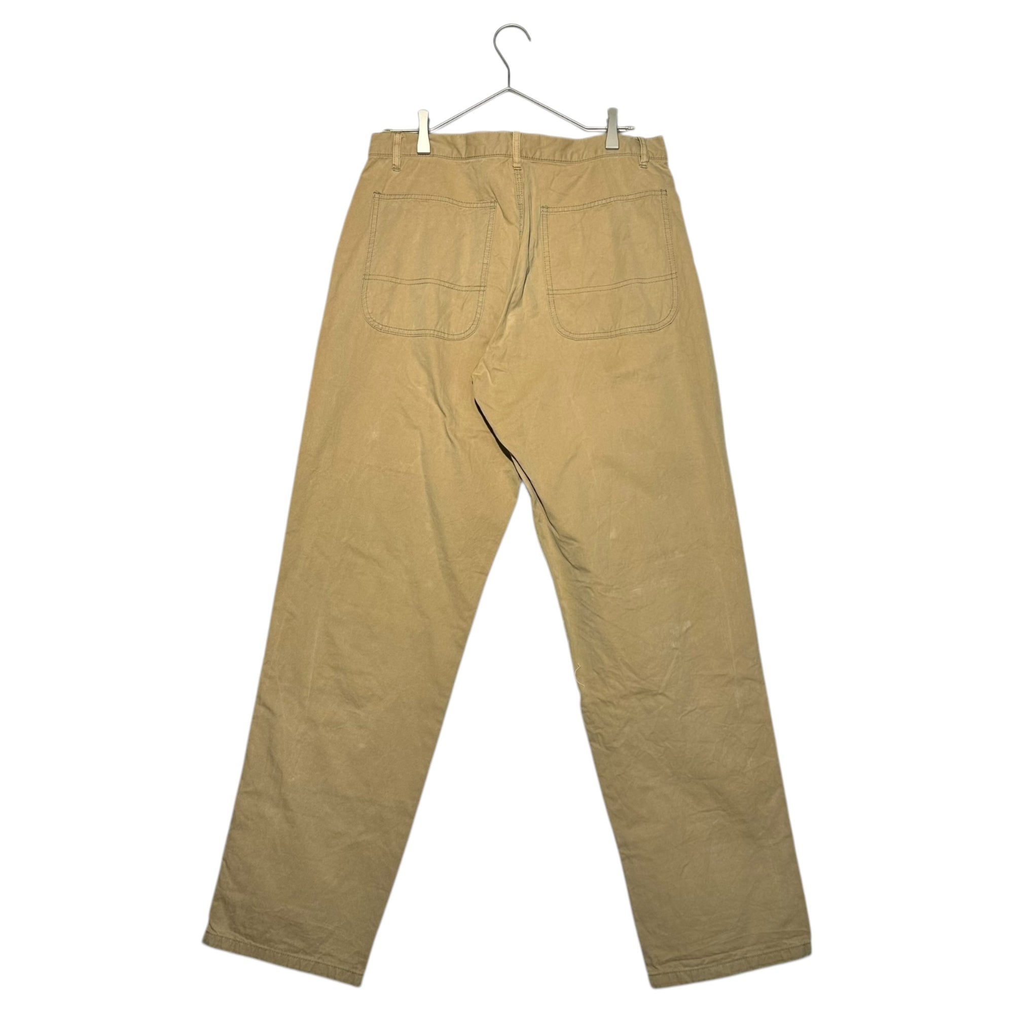 COMME des GARCONS SHIRT(コムデギャルソンシャツ) 13SS floral patchwork trousers pants 花柄 パッチワーク トラウザー パンツ S21145 M ベージュ×ピンク 13SSコレクションランウェイ着用品