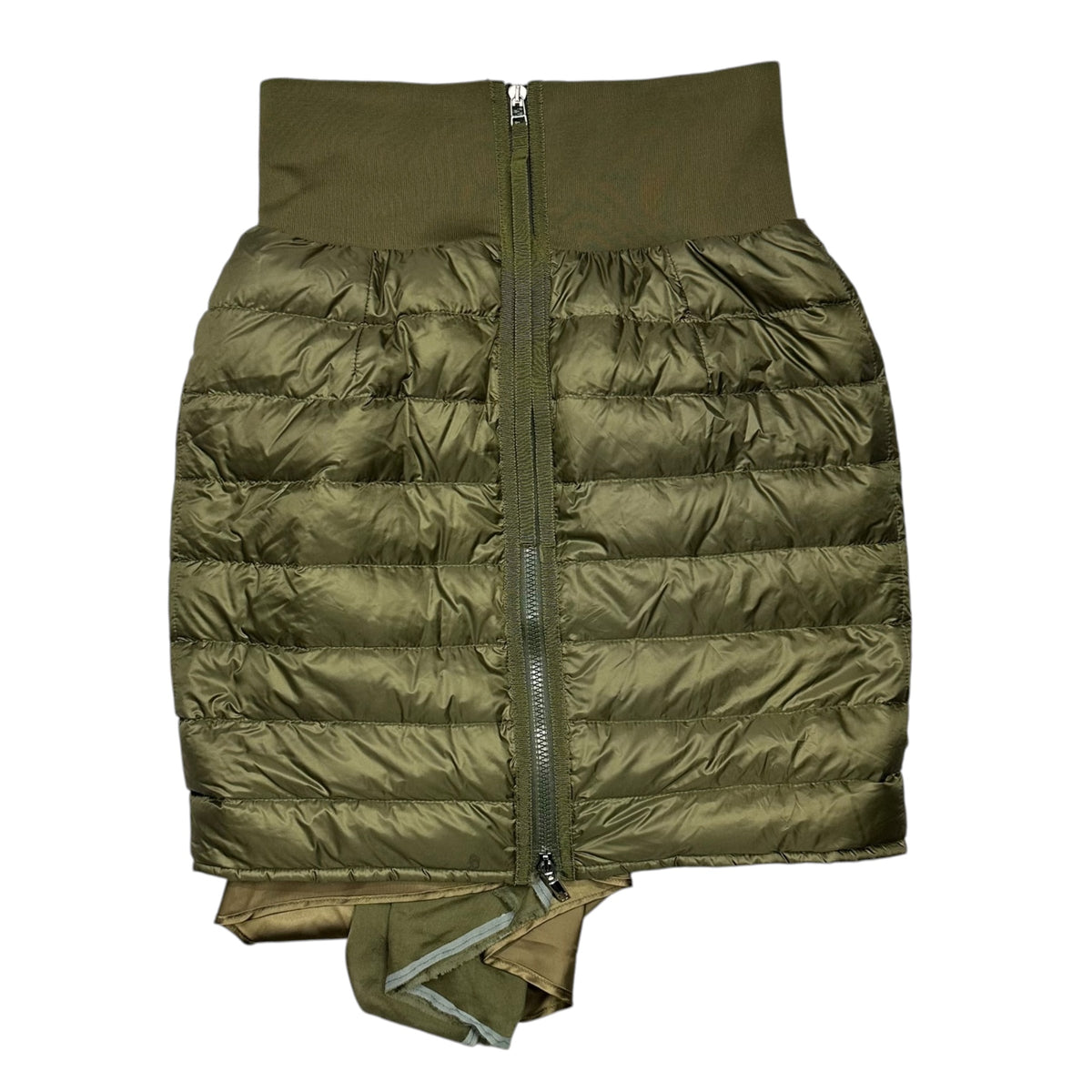 MONCLER(モンクレール) Suzuka-Design Layered Down Skirt スズカ デザイン レイヤード ダウン スカート 09/S 25372 50 44 カーキ