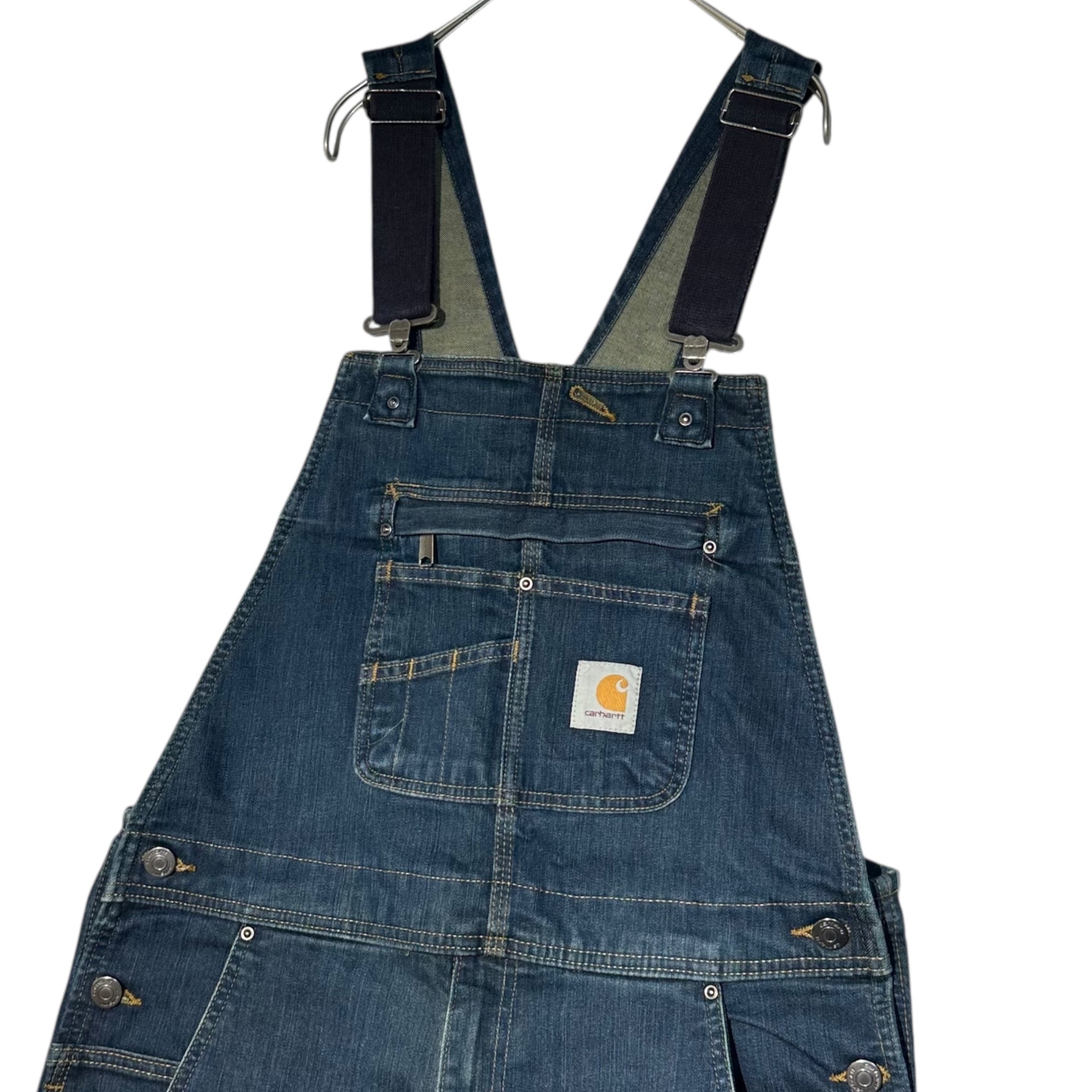 carhartt(カーハート) Double Knee Denim Overalls ダブルニー デニム オーバーオール 103322-498 36×30 インディゴ