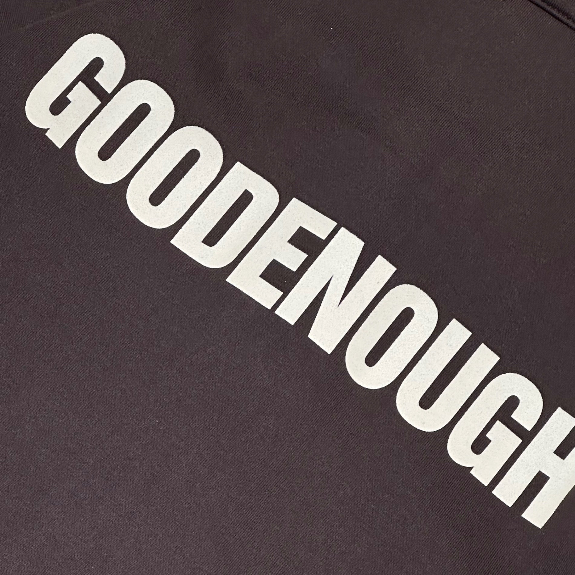 GOODENOUGH(グッドイナフ) 90's Logo Sweatshirt Coach Jacket 90年代 ロゴ スウェット コーチ ジャケット L ブラウン