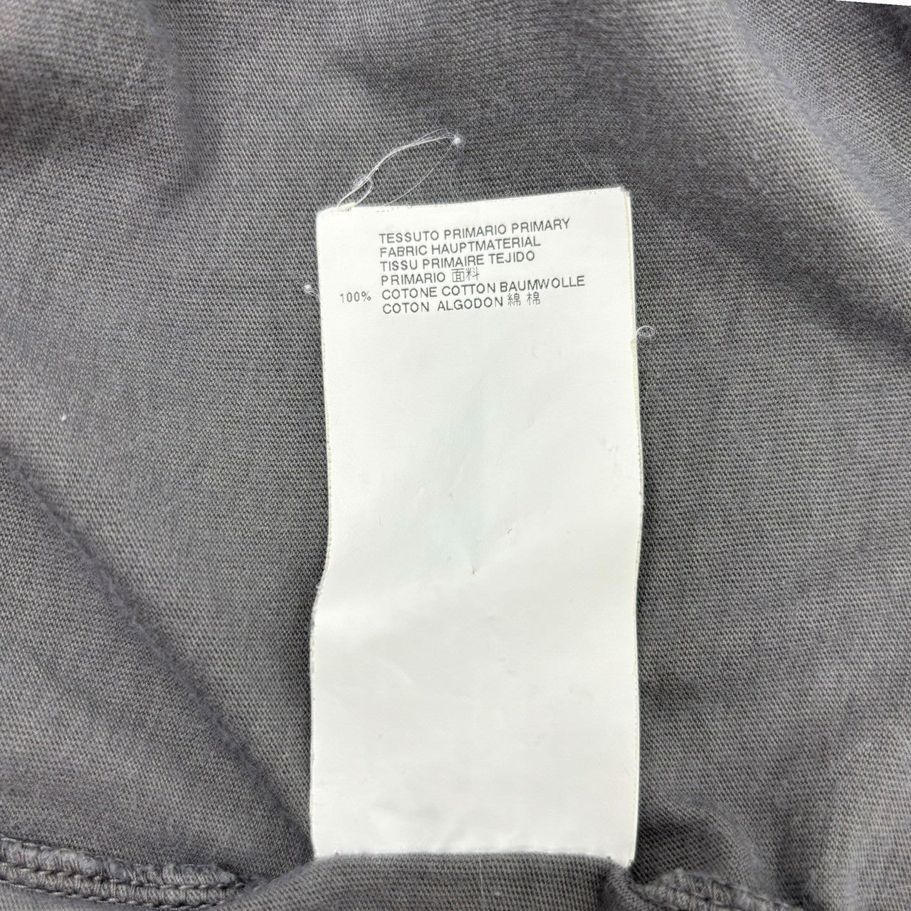 Maison Martin Margiela(メゾン マルタンマルジェラ) 14SS Neck reconstruction L/S TEE ネック 再構築 長袖 Tシャツ S50GC0342 46(M程度) グレー カットソー