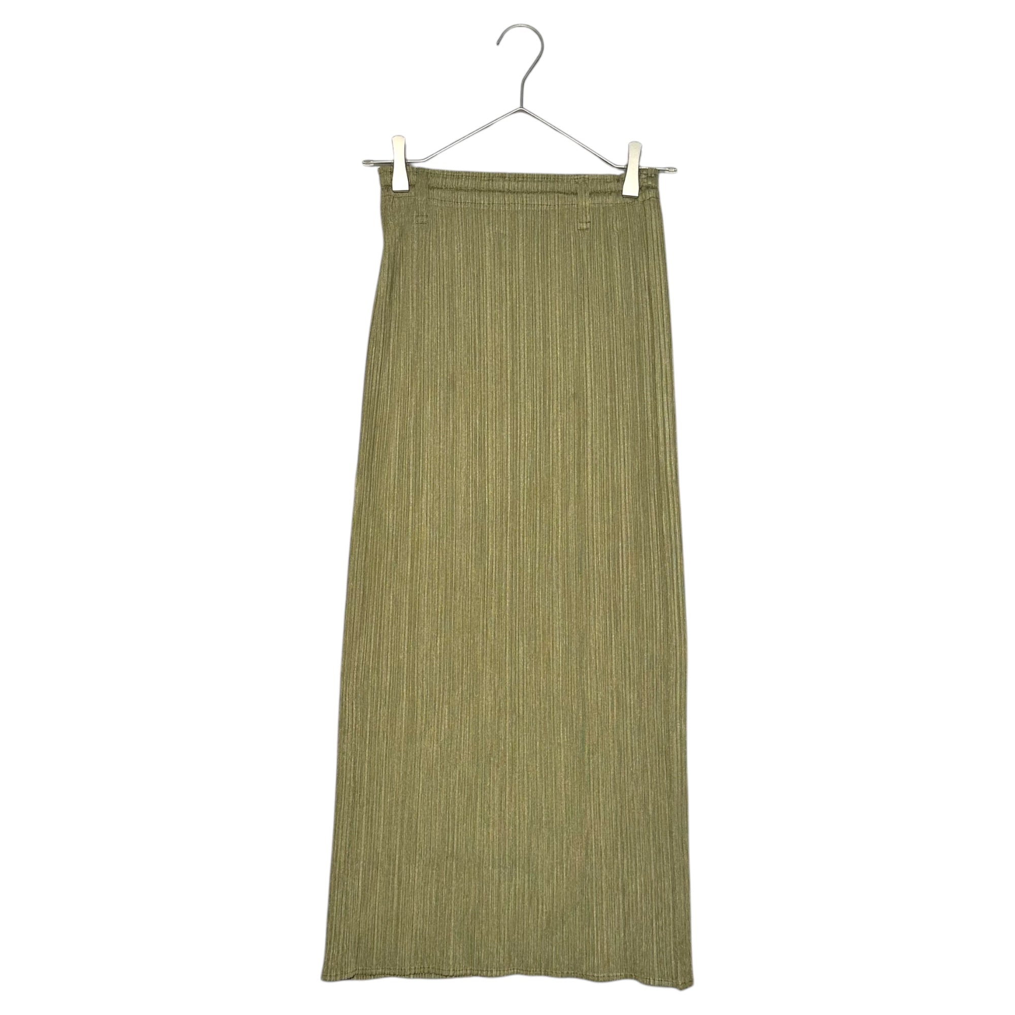 PLEATS PLEASE(プリーツプリーズ) Pleated shirt jacket skirt setup プリーツ シャツ ジャケット スカート セットアップ PP83-JO120 JK:3 PT:1 カーキ 上下