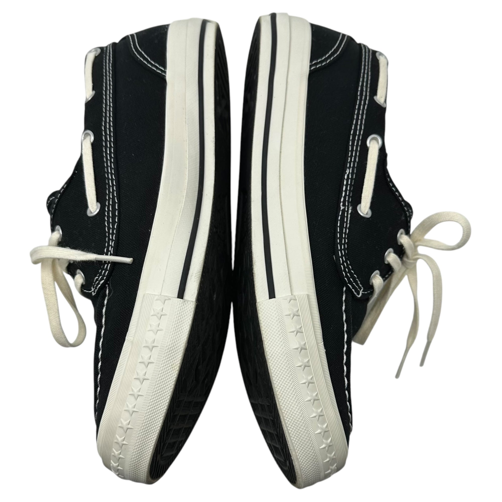 CONVERSE(コンバース) 24SS ONE STAR HS D NX キャンバス デッキ シューズ ローカット スニーカー 1SE099 26cm ブラック×ホワイト 箱付