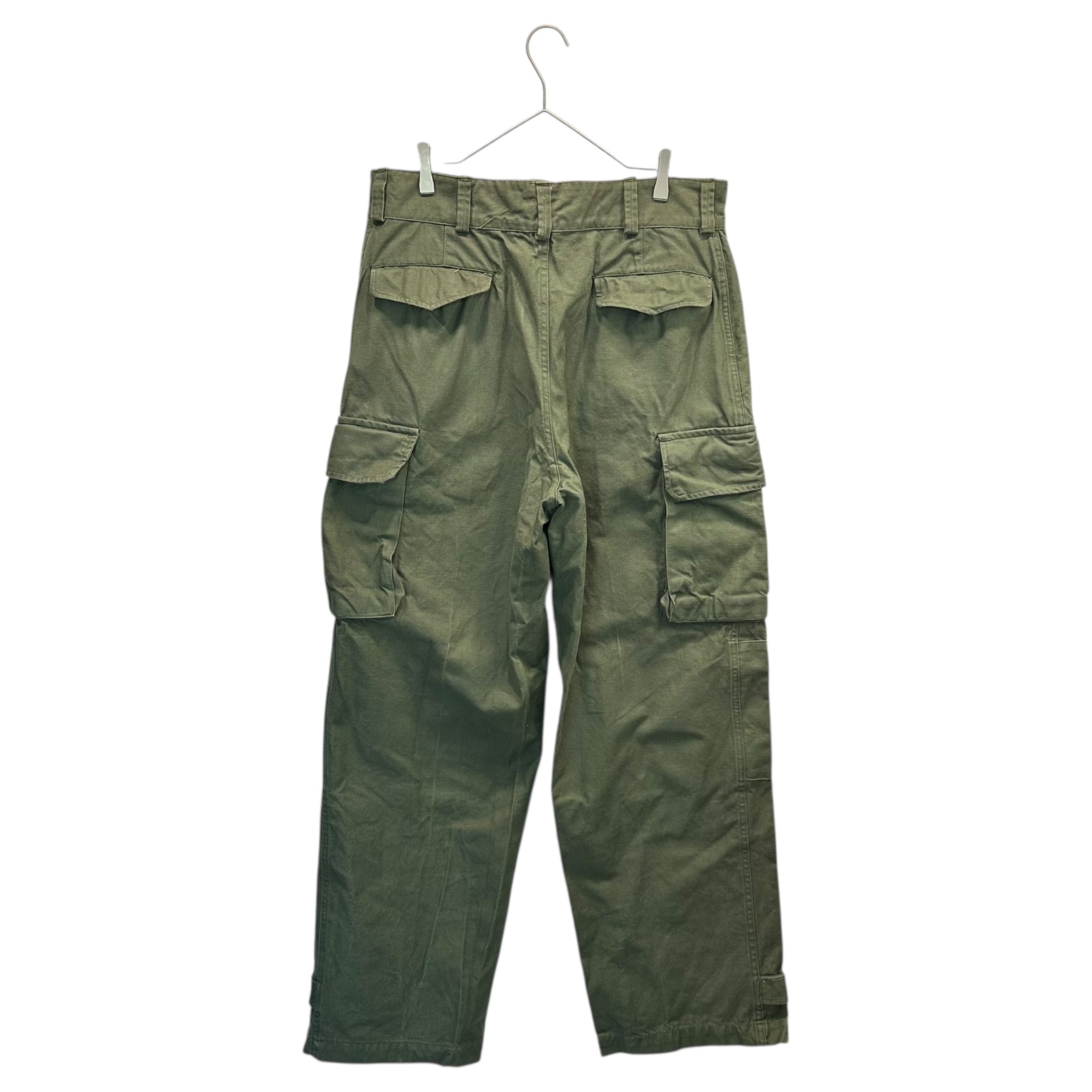 FRENCH MILITARY(フランス軍) 60's M-47 Early Cargo Pants 前期 カーゴ パンツ 92-L オリーブ 60年代 ミリタリー