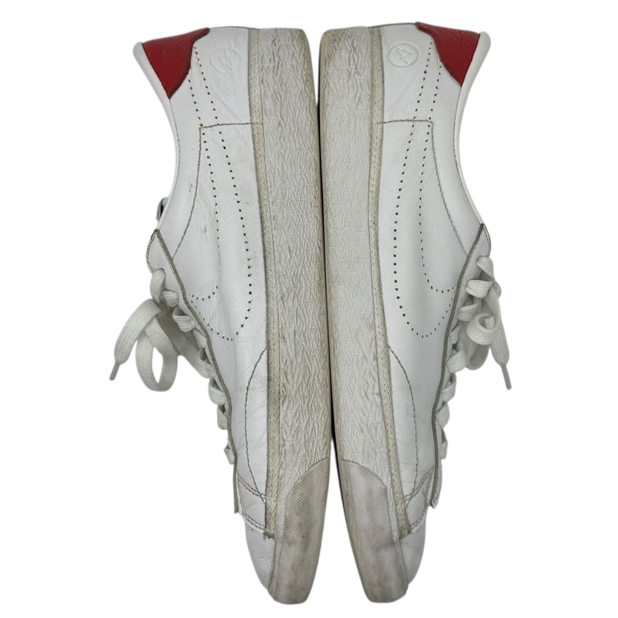 NIKE×FRAGMENT DESIGN(ナイキ×フラグメントデザイン) AIR ZOOM TENNIS CLASSIC AC/FGMT エアズーム テニス クラシック 857953-115 29cm ホワイト×レッド ローカット スニーカー コラボ