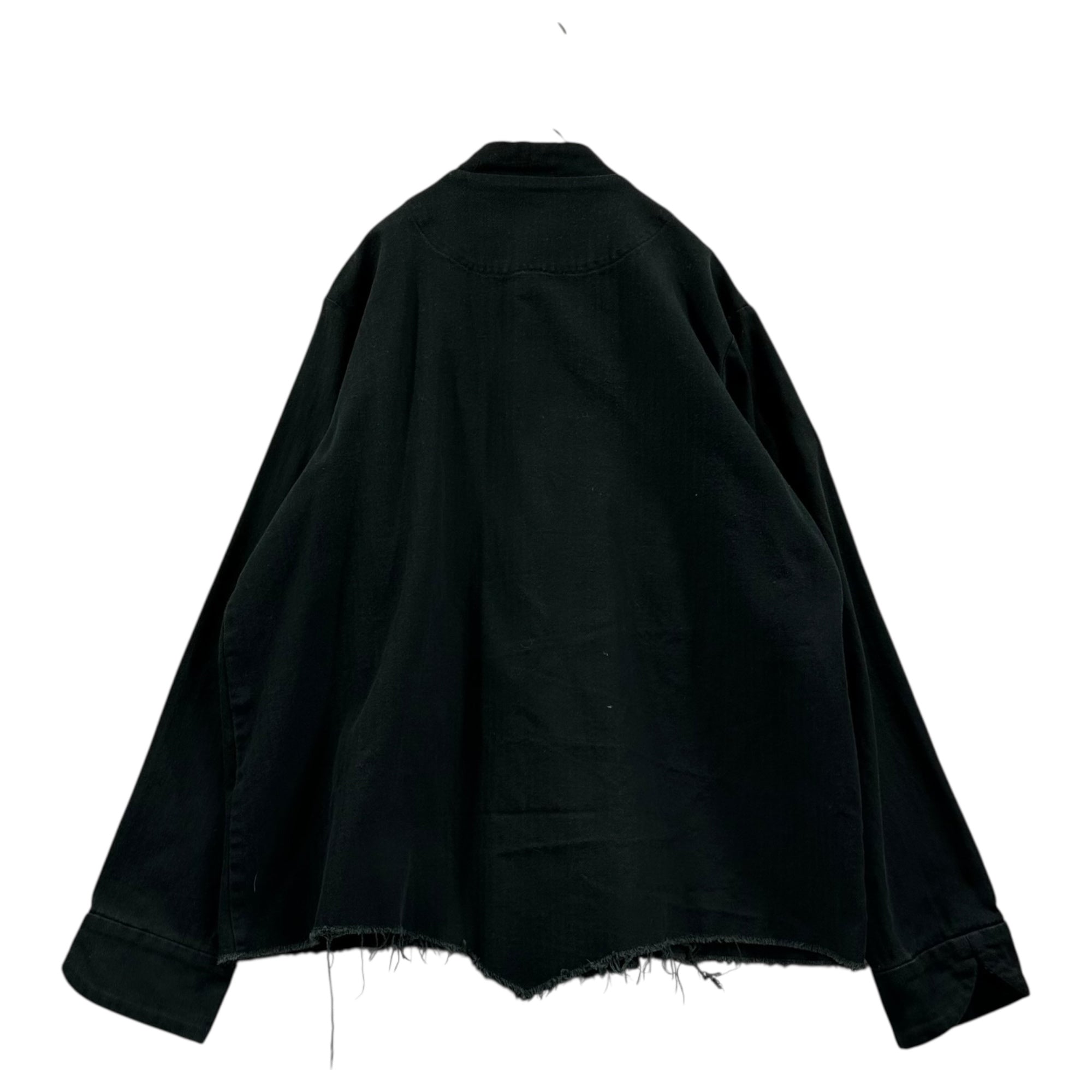 umu(ウム) M-38 Cotton Canvas Arrangement Jacket コットン キャンバス アレンジ ジャケット FREE ブラック フランスM-38着想 オリジナルジャケット