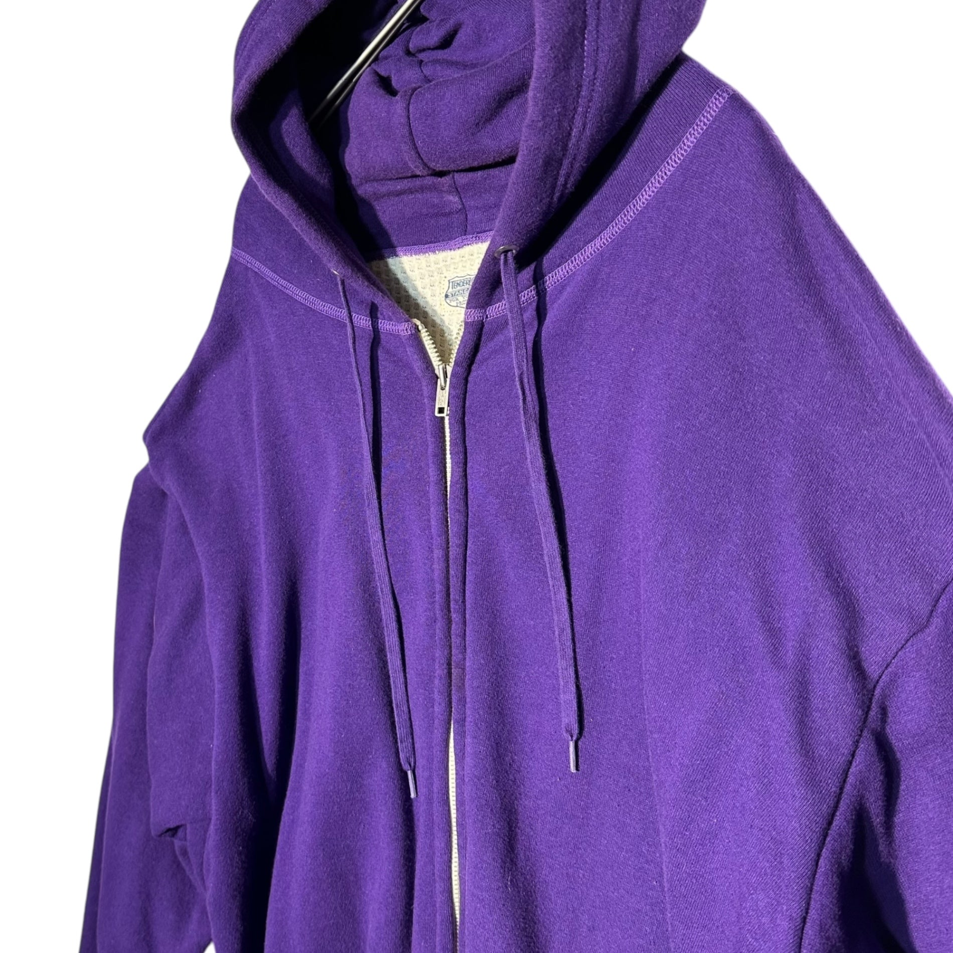 TENDERLOIN(テンダーロイン) T-PARKA ZIP LINING THERMAL ジップパーカー 裏地 サーマル L パープル