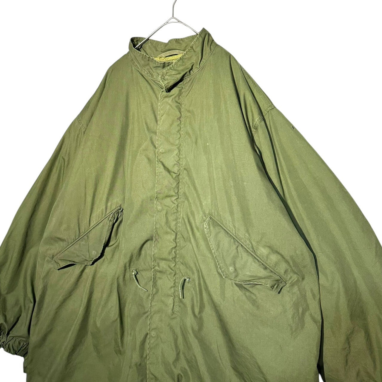 US ARMY(アメリカ軍) 80's M65 fishtail mod coat ライナー付 フィッシュ テール モッズ コート 8415-00-782-3218 MEDIUM オリーブ 82年製 ヴィンテージ ミリタリー 実物 SO-SEW STYLES