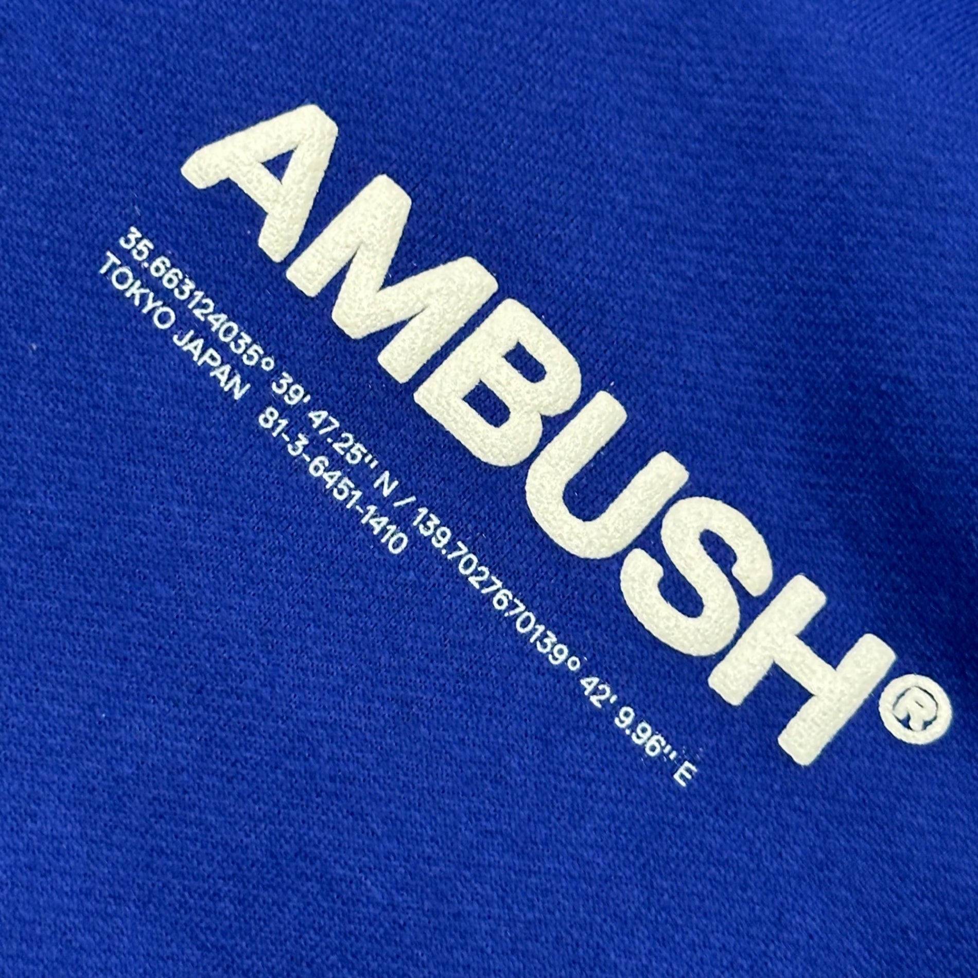AMBUSH(アンブッシュ) 19AW NEW MULTI CORD HOODIE マルチコードパーカー 12115980 M ブルー