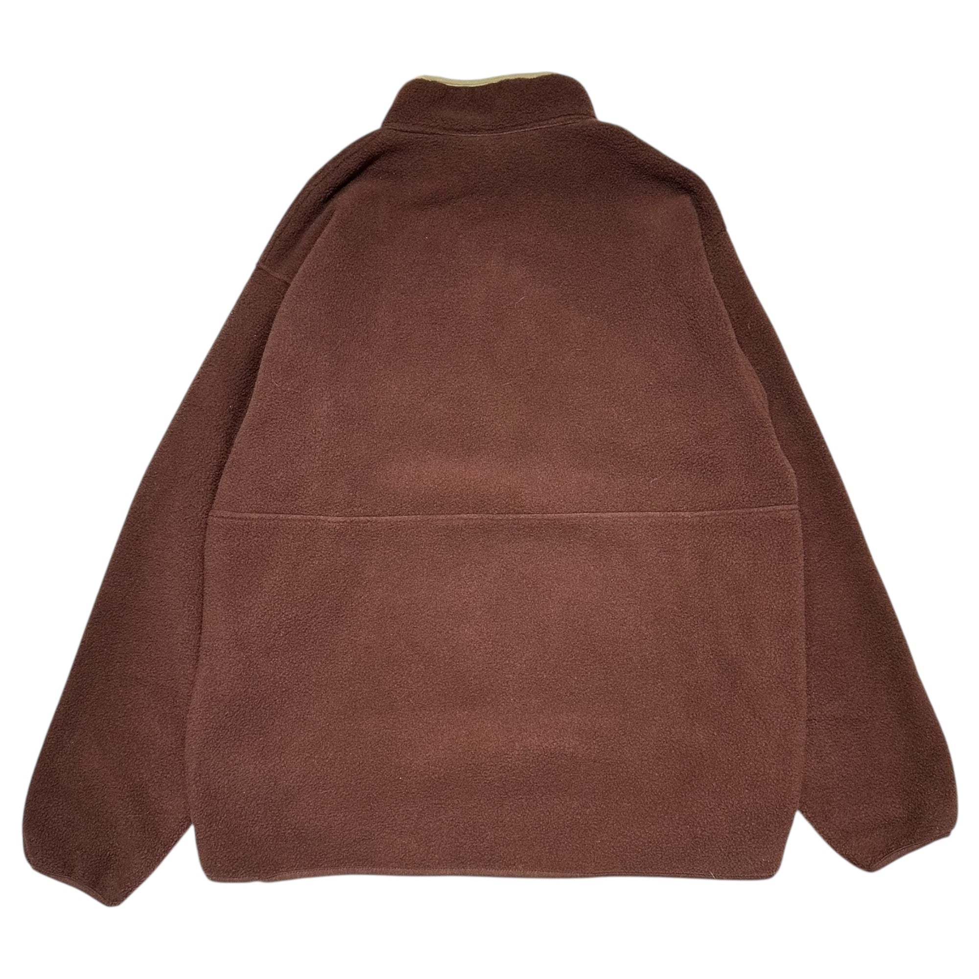 Patagonia(パタゴニア) 2002AW SYNCHILLA Half-Zip Fleece Pullover Jacket シンチラ ハーフジップ フリース プルオーバー ジャケット 25735 L ブラウン 00's アウトドア