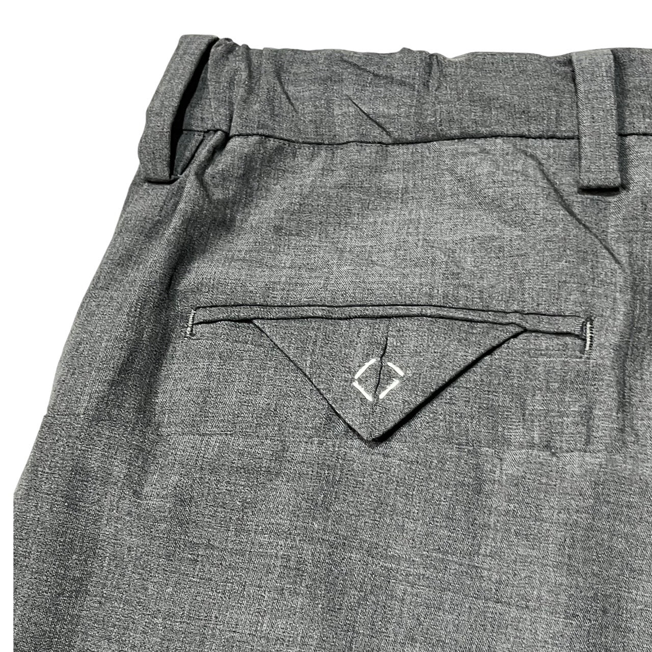 SUNSEA(サンシー) 18SS Summer Wool TEKE TEKE Pants/サマーウールテケテケパンツ/スラックス 18S40 SIZE 2(M) グレー