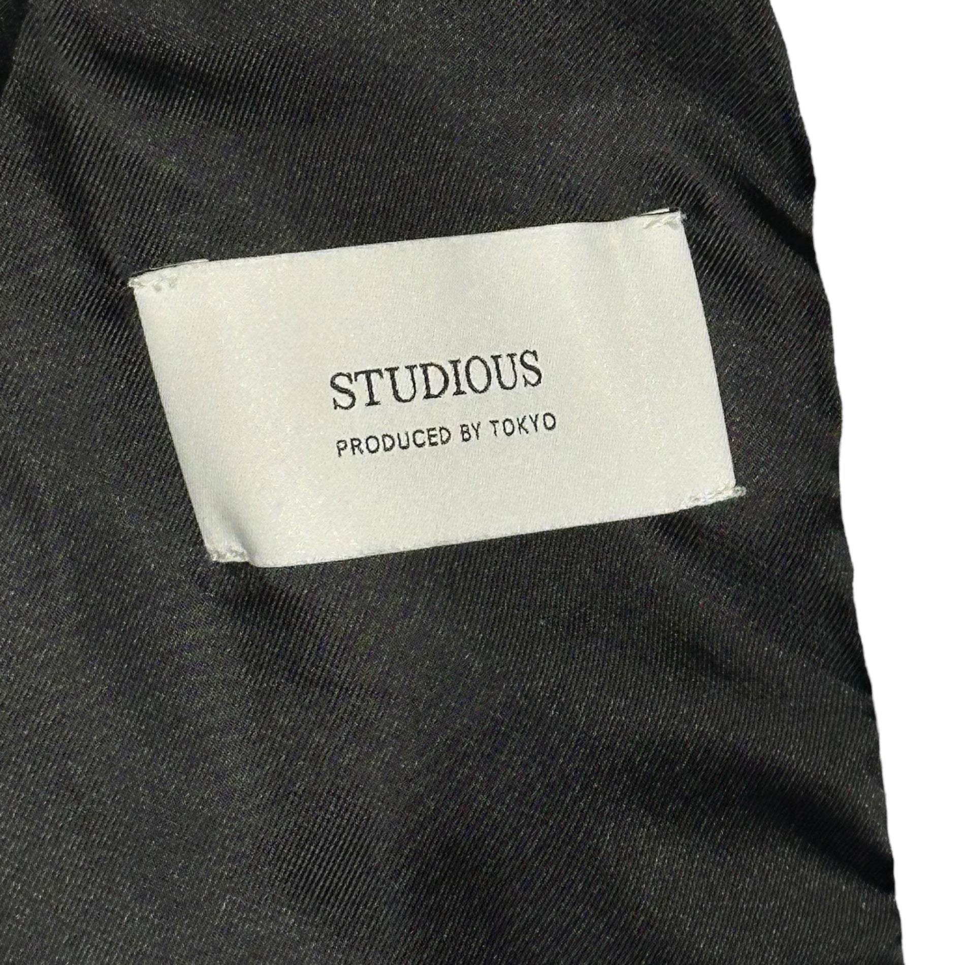 STUDIOUS(ステュディオス) Double Lamb Leather Riders Jacket ダブル ラムレザー ライダース ジャケット 107458002 3(L程度) ブラック