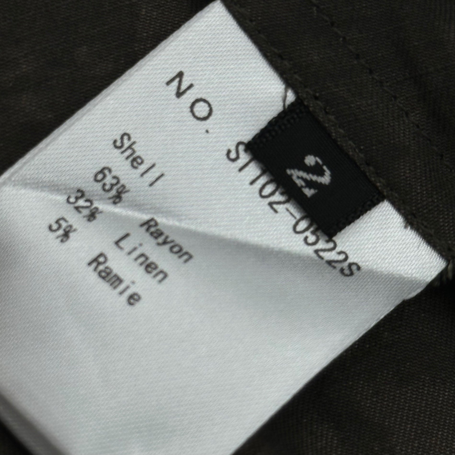 D.HYGEN(ディーハイゲン) 22SS Uneven Dyed Linen Ramie Rayon Short Sleeve Shirt ムラ染め リネン ラミー レーヨン 半袖 シャツ ST102-0522S 2 ブラウン