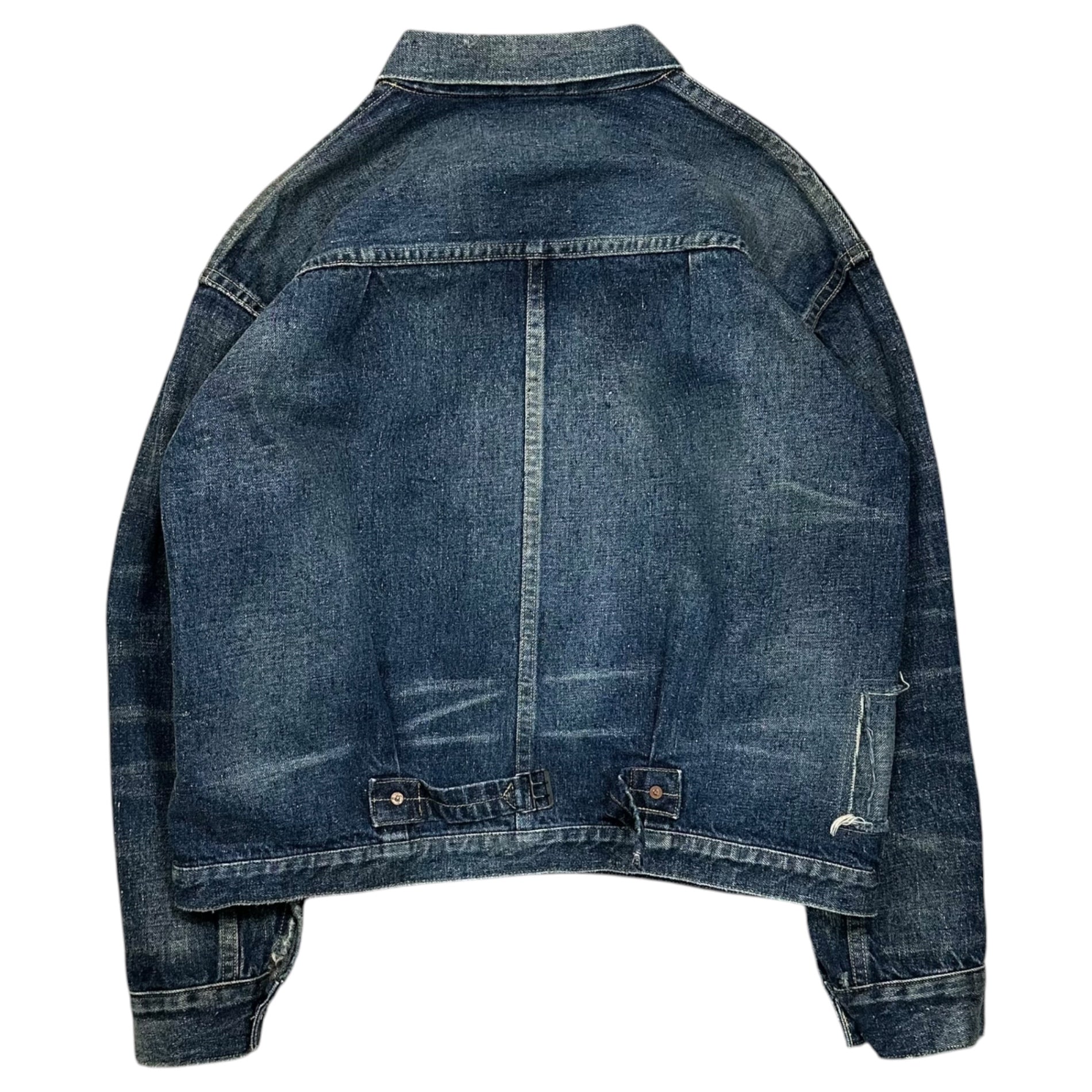JUNYA WATANABE MAN×New Manual(ジュンヤワタナベマン×ニューマニュアル) 2024AW W-Name Denim Jacket Wネーム デニム ジャケット WN-J924 L ライトインディゴ AD2023 1st Tバッグ