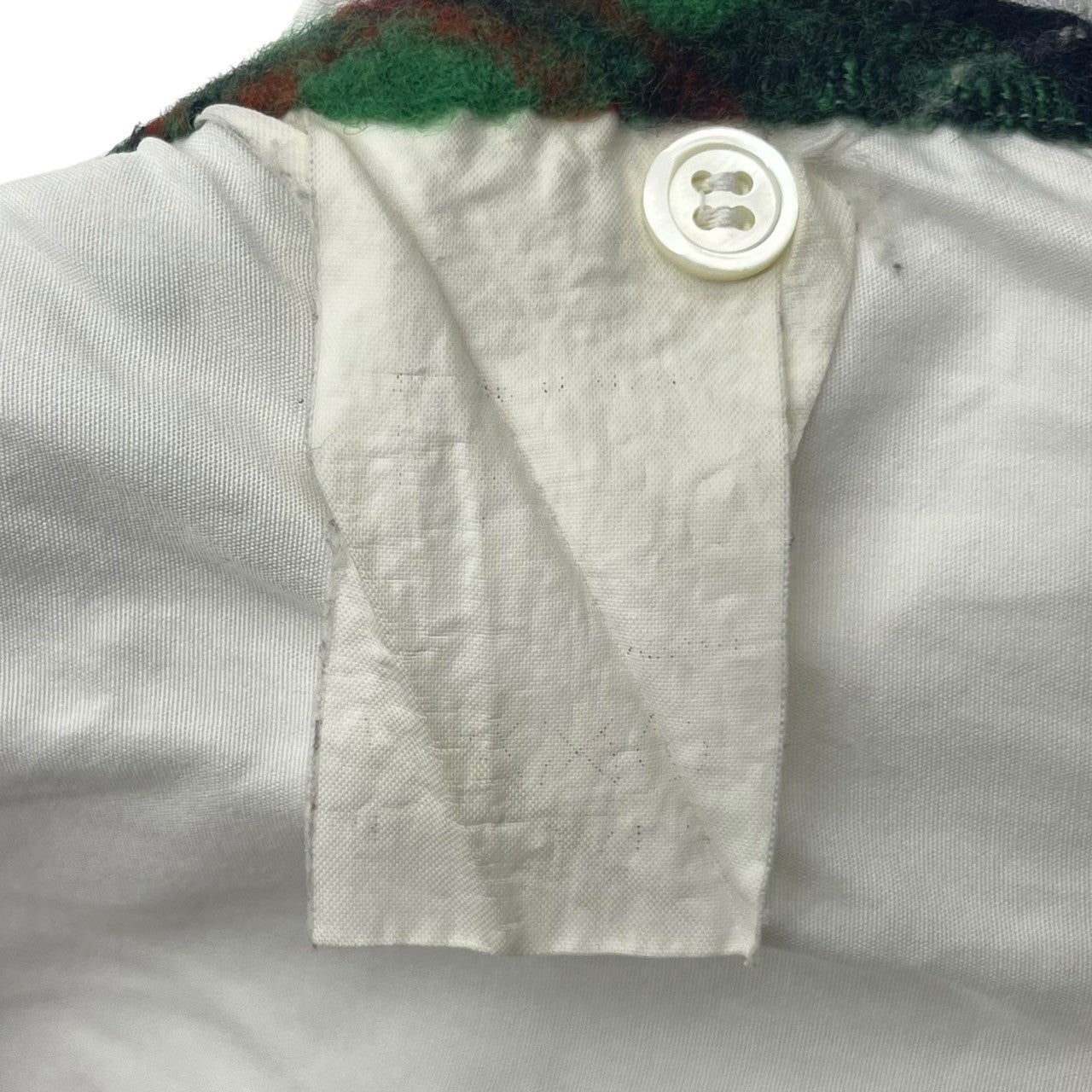 COMME des GARCONS HOMME(コムデギャルソンオム) 90's Shoulder line wide silhouette shirt 肩ライン ワイドシルエット シャツ 田中オム FREE ホワイト 品質表示タグ印字消え