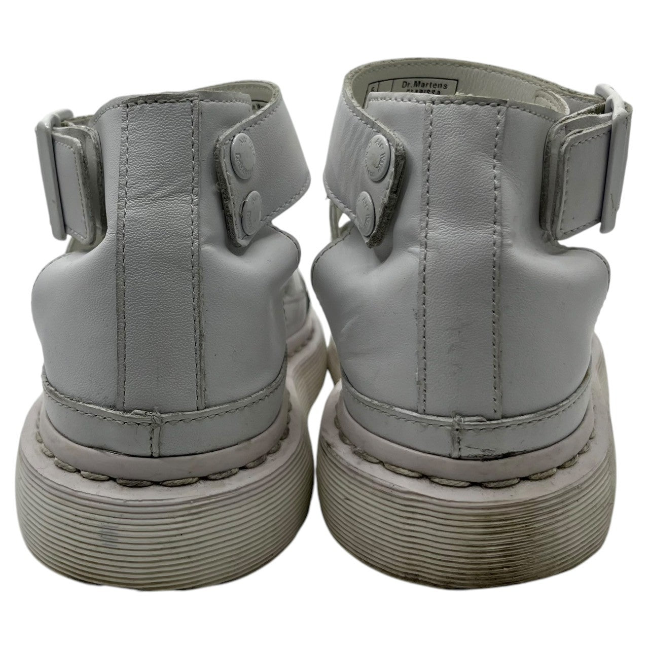 DR.MARTENS(ドクターマーチン) CLARISSA クラリッサ レザー ストラップ サンダル CK12P 38(24cm程度) ホワイト