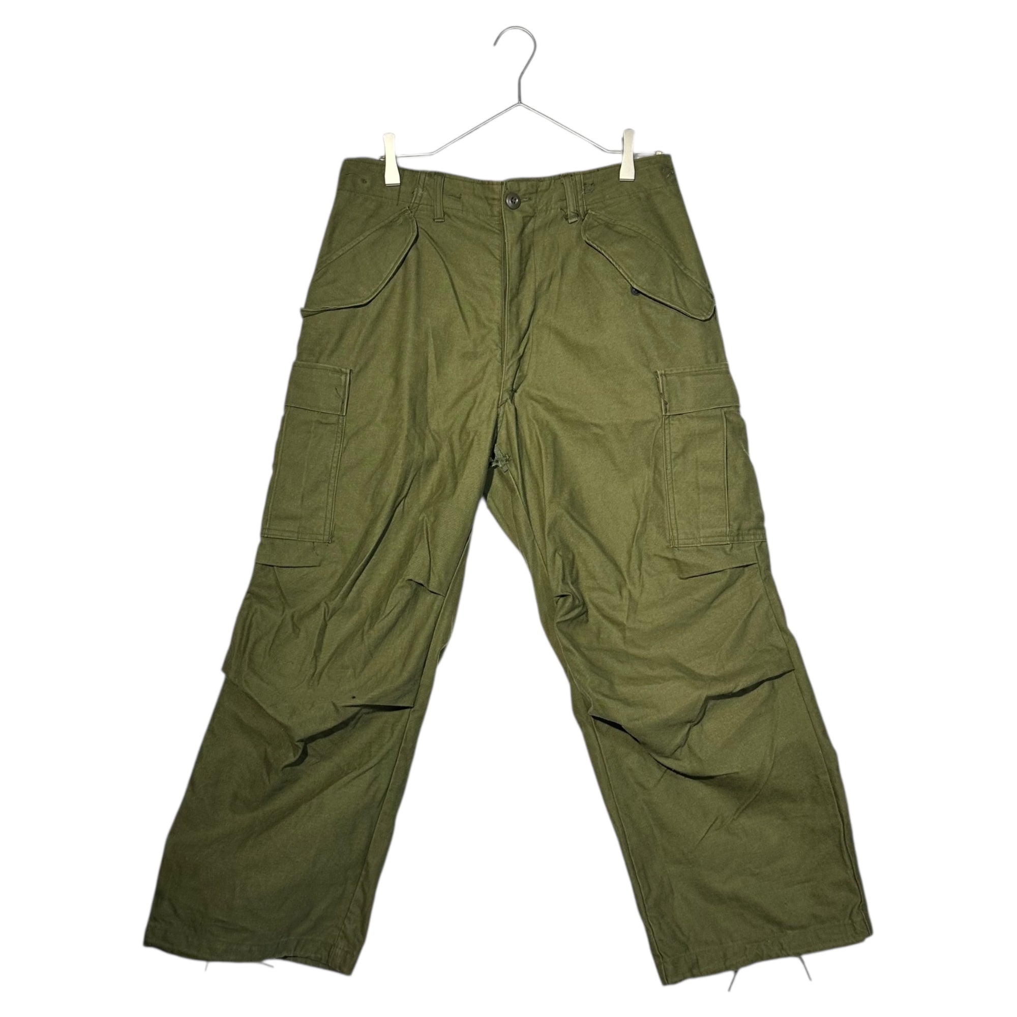 US ARMY(アメリカ軍) 70's M-65 cargo pants カーゴ パンツ ミリタリー 8415-782-2950 S カーキ 70年代 ヴィンテージ 72年製 WINFIELD社製