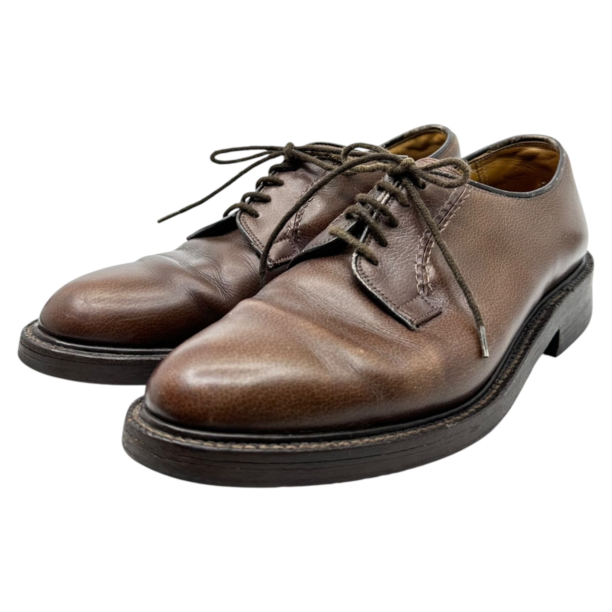 CHEANEY(チーニー) Plain toe outer wings leather shoes プレーントゥー 外羽 レザー シューズ 765-768V 7(26cm程度) ブラウン EPSOM