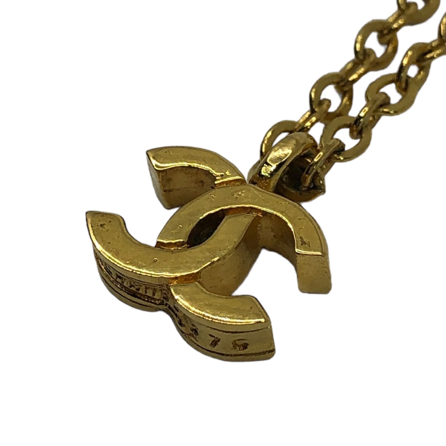 CHANEL(シャネル) 70's coco mark chain necklace ココマーク チェーン ネックレス ゴールド 刻印376 70年代 ヴィンテージ ジュエリー ペンダント
