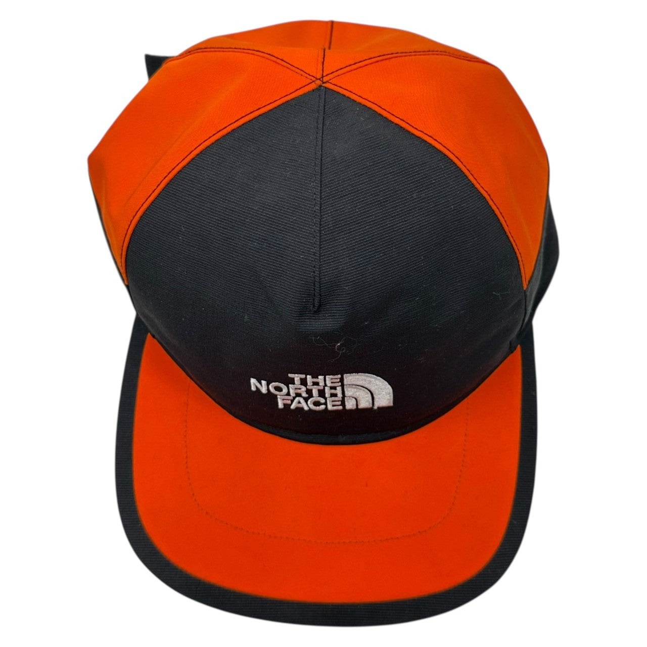 THE NORTH FACE(ノースフェイス) GORE-TEX Mountain Ball Cap ゴアテックス マウンテン ボール キャップ NF0A3FFJ L/G-XL オレンジ×ブラック 帽子