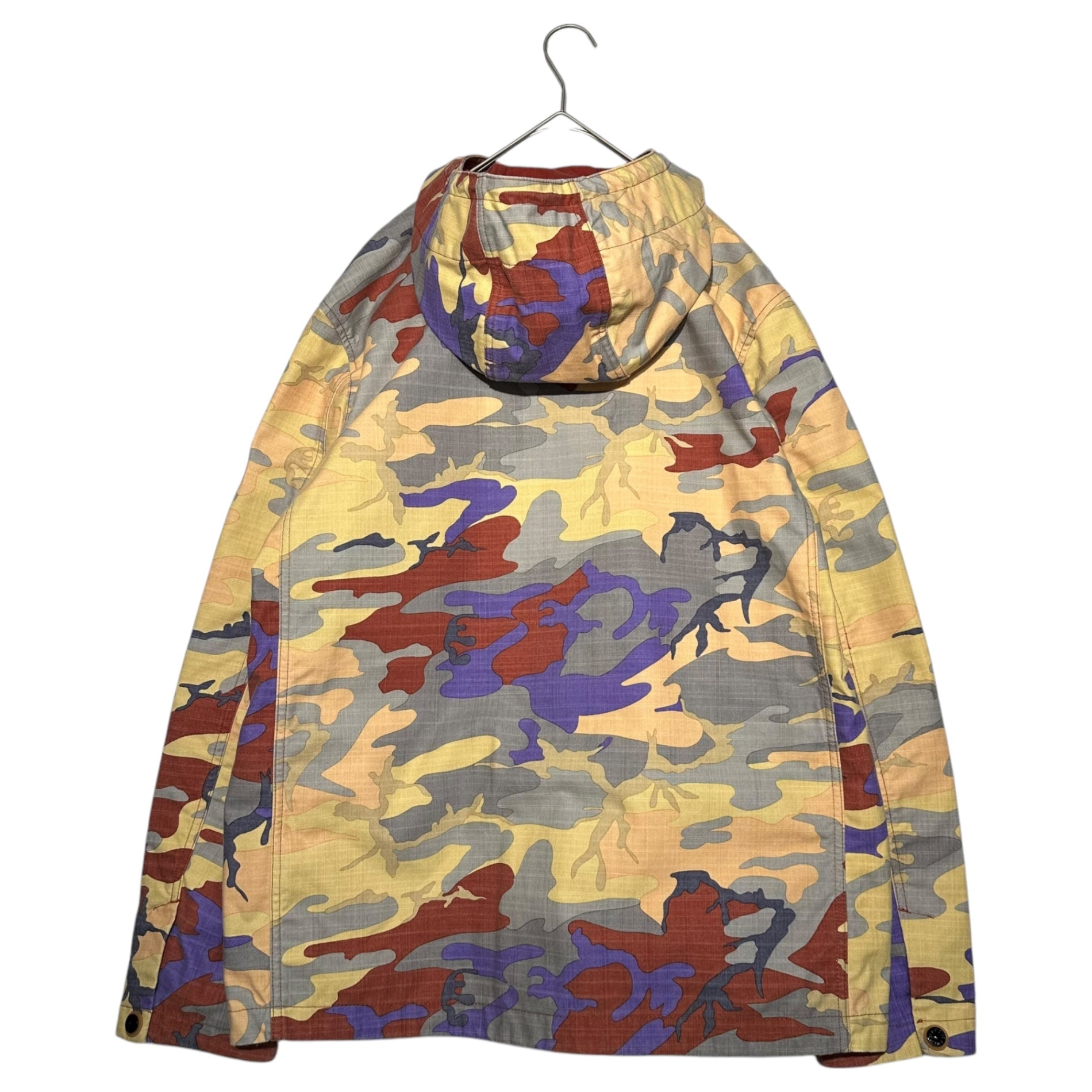 STONE ISLAND(ストーンアイランド) 22AW S.i. Heritage Camo Ripstop Nylon Watro Hooded Jacket In Multicolor ヘリテージ カモ リップストップ ナイロン ワトロ フーデッド ジャケット 7715Q02E2 L マルチカラー 迷彩 マウンテンパーカー