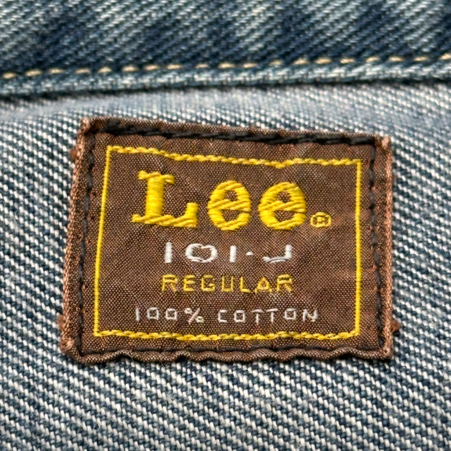 LEE(リー) 101-J AMERICAN RIDERS JACKET ライダース デニム トラッカー ジャケット LM8100 L ライトインディゴ