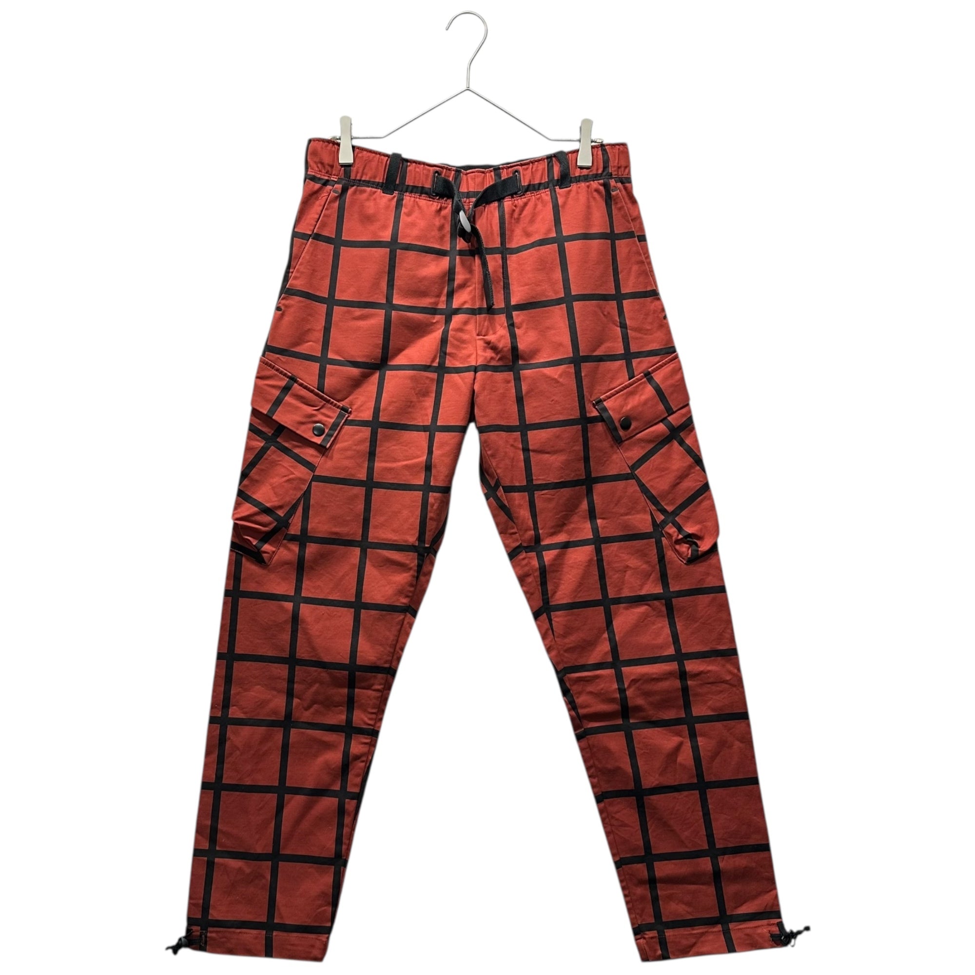 NIKE(ナイキ) Check Slim Cargo Pants チェック スリム カーゴ パンツ SP180802EAG M ブラウン×ブラック