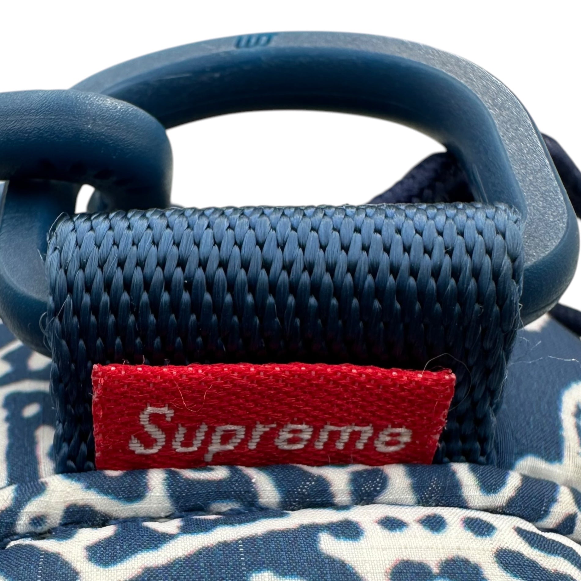 SUPREME(シュプリーム) 2022AW Puffer Side Bag バンダナ 中綿 ショルダー バッグ ネイビー