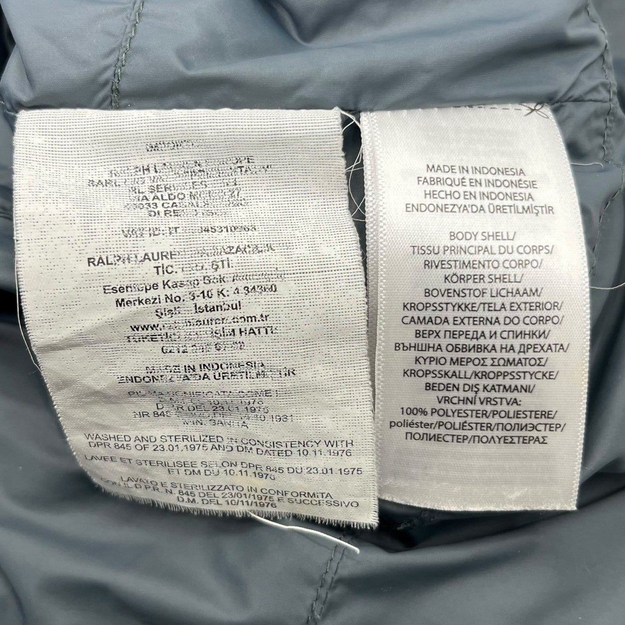 POLO RALPH LAUREN(ポロラルフローレン) Horse Logo Embroidery Nylon Hooded Down Vest ホース ロゴ 刺繍 ナイロン フーデット ダウン ベスト XL ブラック 参考定価55,000円