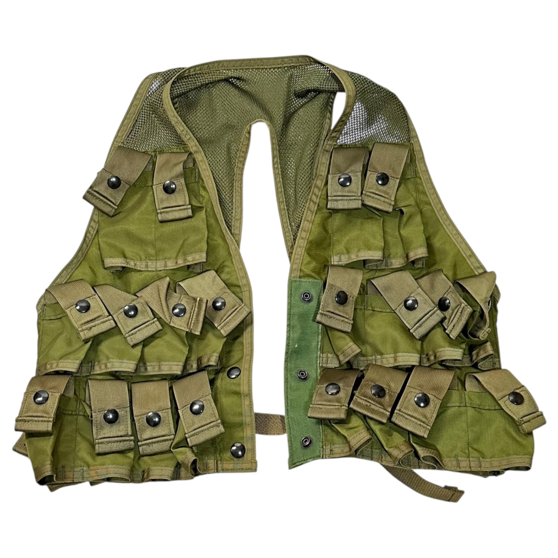 US ARMY(アメリカ軍) AMMUNITION CARRYING VEST 弾薬 携行 ベスト ショットガン S カーキ