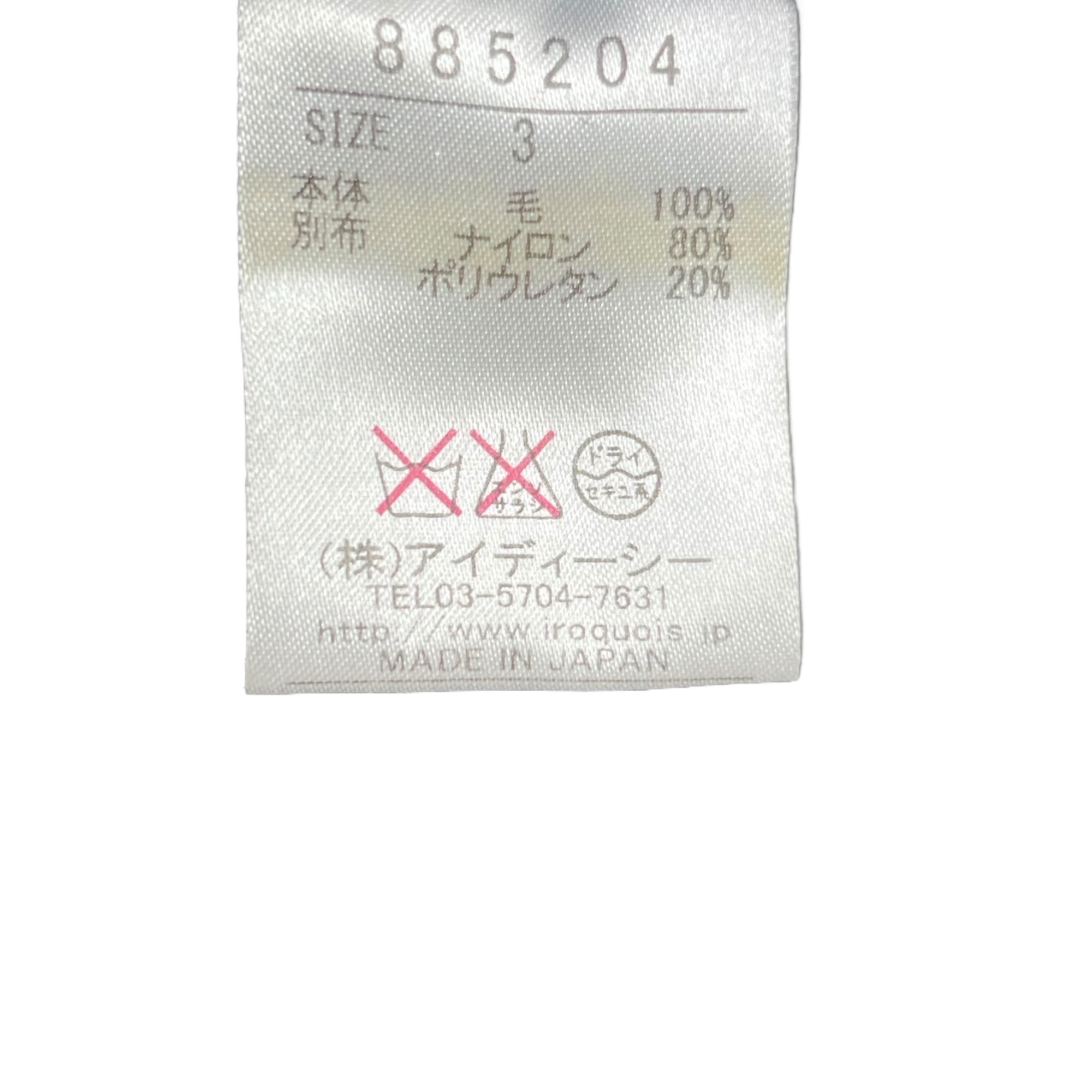 iroquois(イロコイ) cross felt hat クロス フェルト ハット ワイドブリム 885204 FREE ブラック