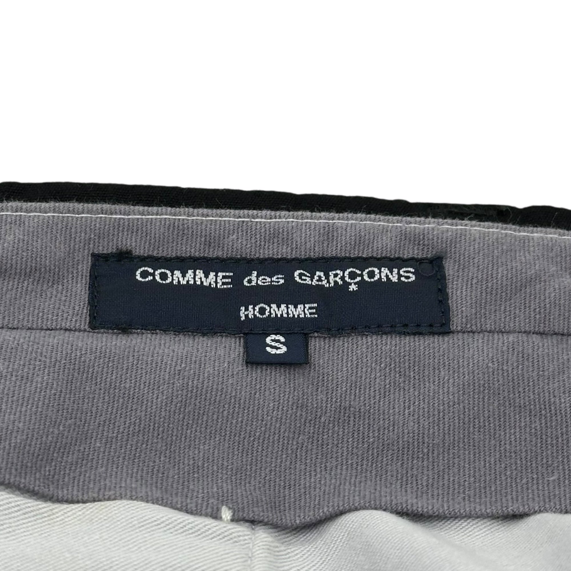 COMME des GARCONS HOMME(コムデギャルソンオム) 15SS Product dyed nylon straight pants 製品染め ナイロン ストレート パンツ HO-P022 S ブラック AD2014