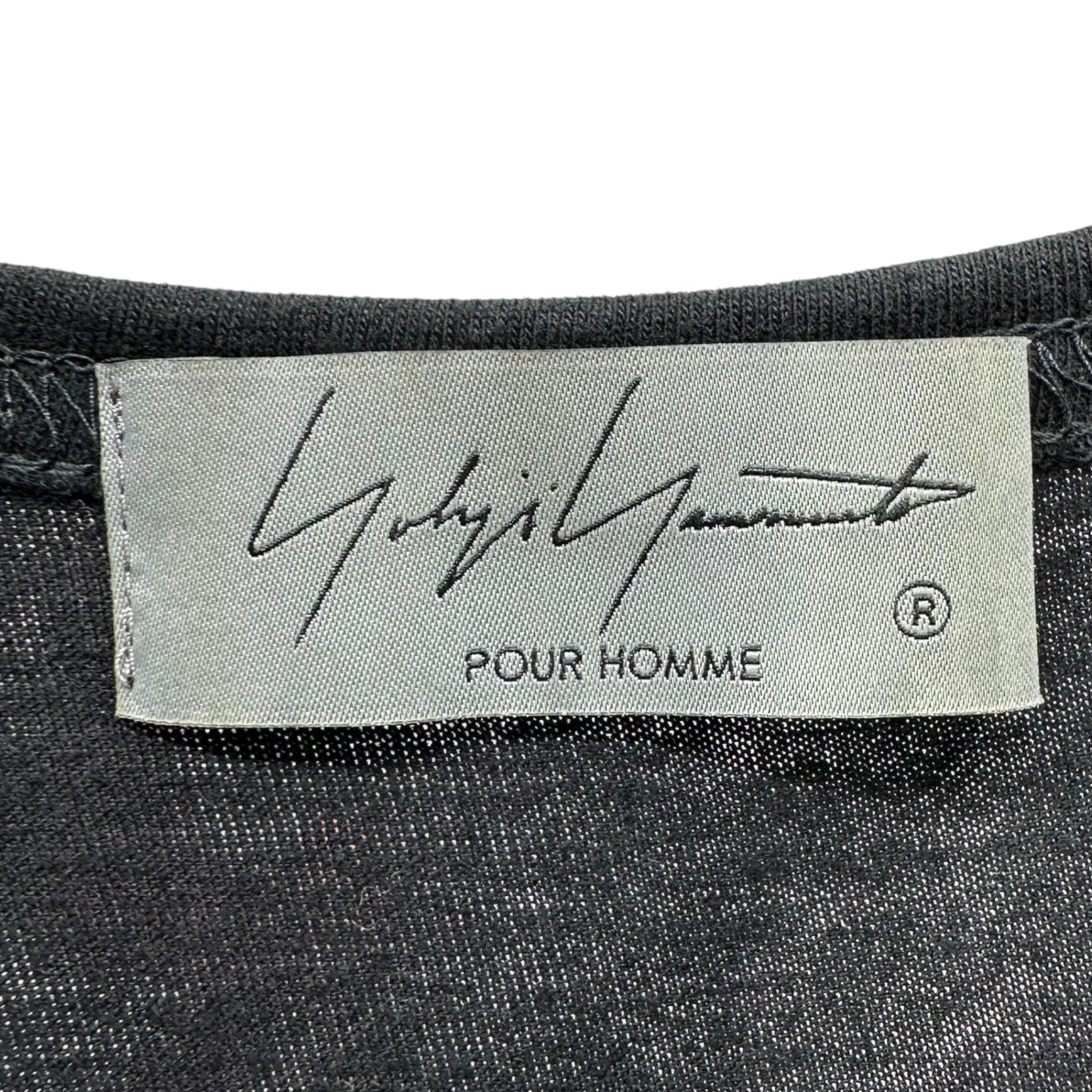 YOHJI YAMAMOTO POUR HOMME(ヨウジヤマモトプールオム) 21AW WE CAN GO THERE Printed Zip Design Sleeveless Cut-and-Sew Tank Top プリント ジップ デザイン ノースリーブ カットソー タンクトップ HX-T31-004 3(L程度) ブラック