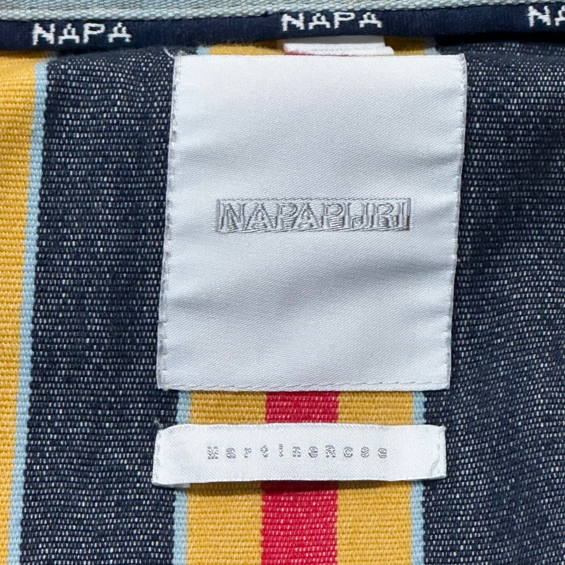 NAPAPIJRI(ナパピリ) Crazy Stripe Zip-Up Jacket クレイジー ストライプ ジップアップ ジャケット NA4EDP XL マルチカラー