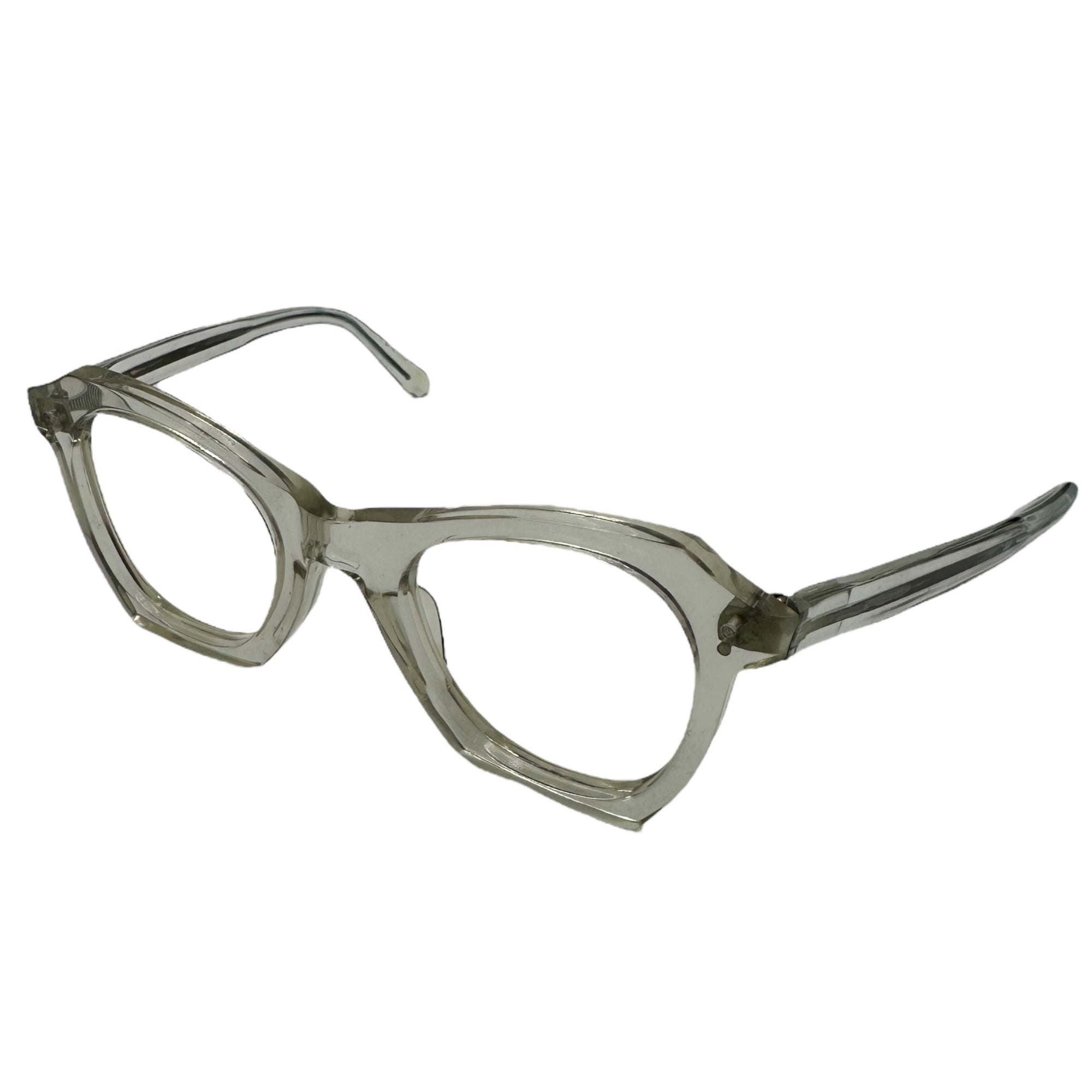 FRENCH VINTAGE(フレンチヴィンテージ) 50's Crystal Wellington Frames クリスタル ウェリントン フレーム クリア 1950年代 眼鏡 サングラス ジュラ地方 オヨナ