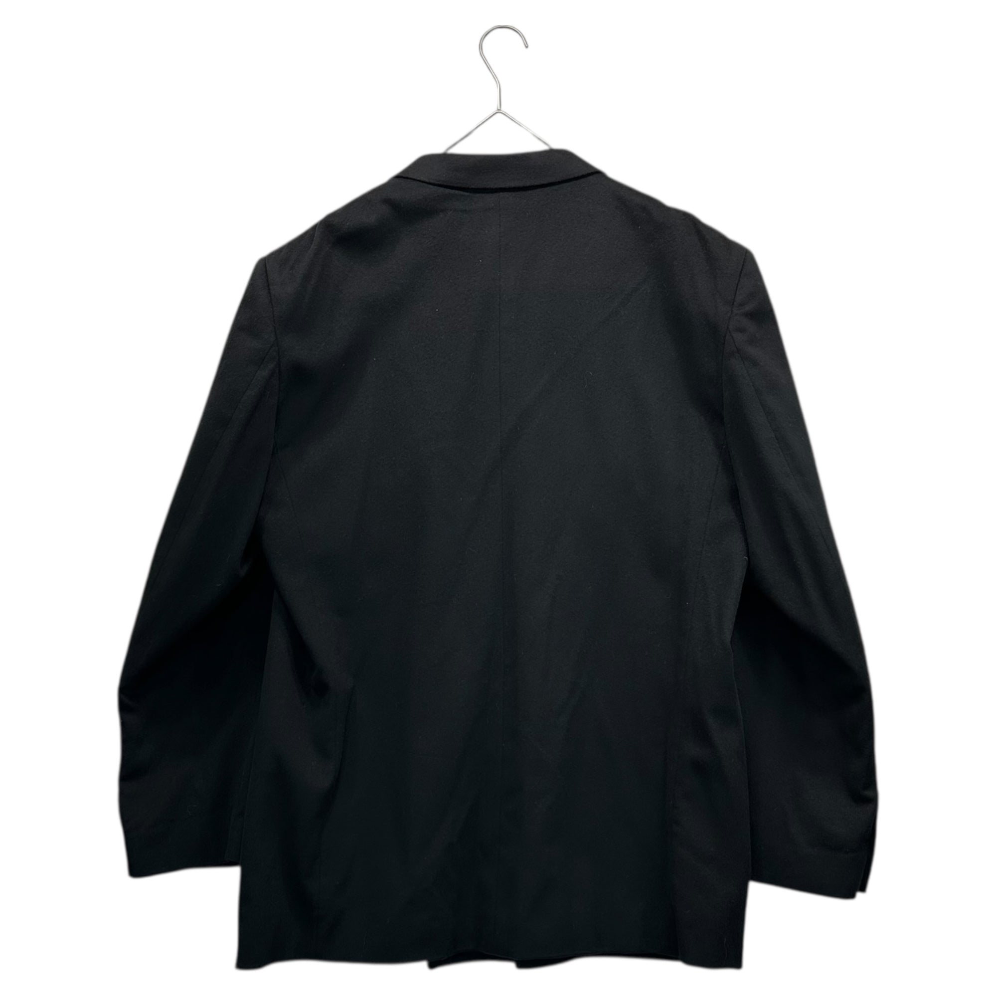 Valentino UOMO(ヴァレンティノ ウオモ) 90's Vintage All Cashmere Double Jacket ヴィンテージ カシミア ダブル ジャケット 42(XL~XXL程度) ブラック
