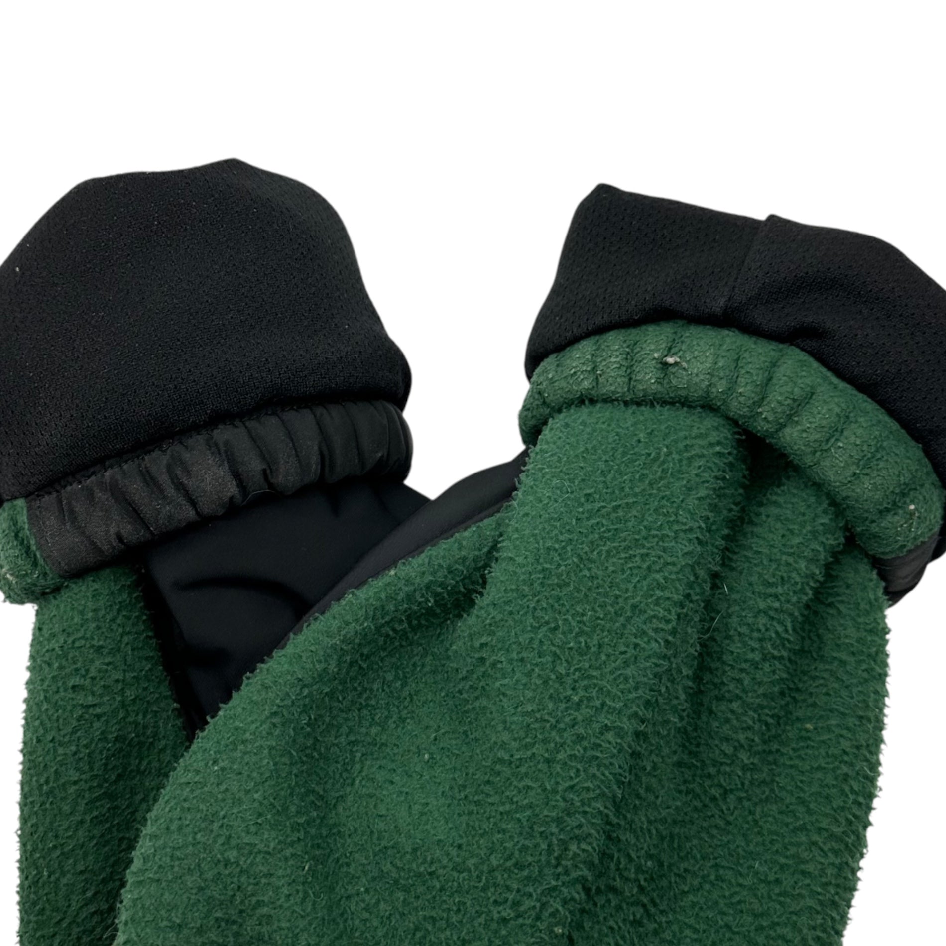 BURBERRY(バーバリー) TB Logo Color Block Fleece Zip Up Blouson TBロゴ カラー ブロック フリース ジップ アップ ブルゾン 8021874 L アイボリー×オレンジ×グリーン