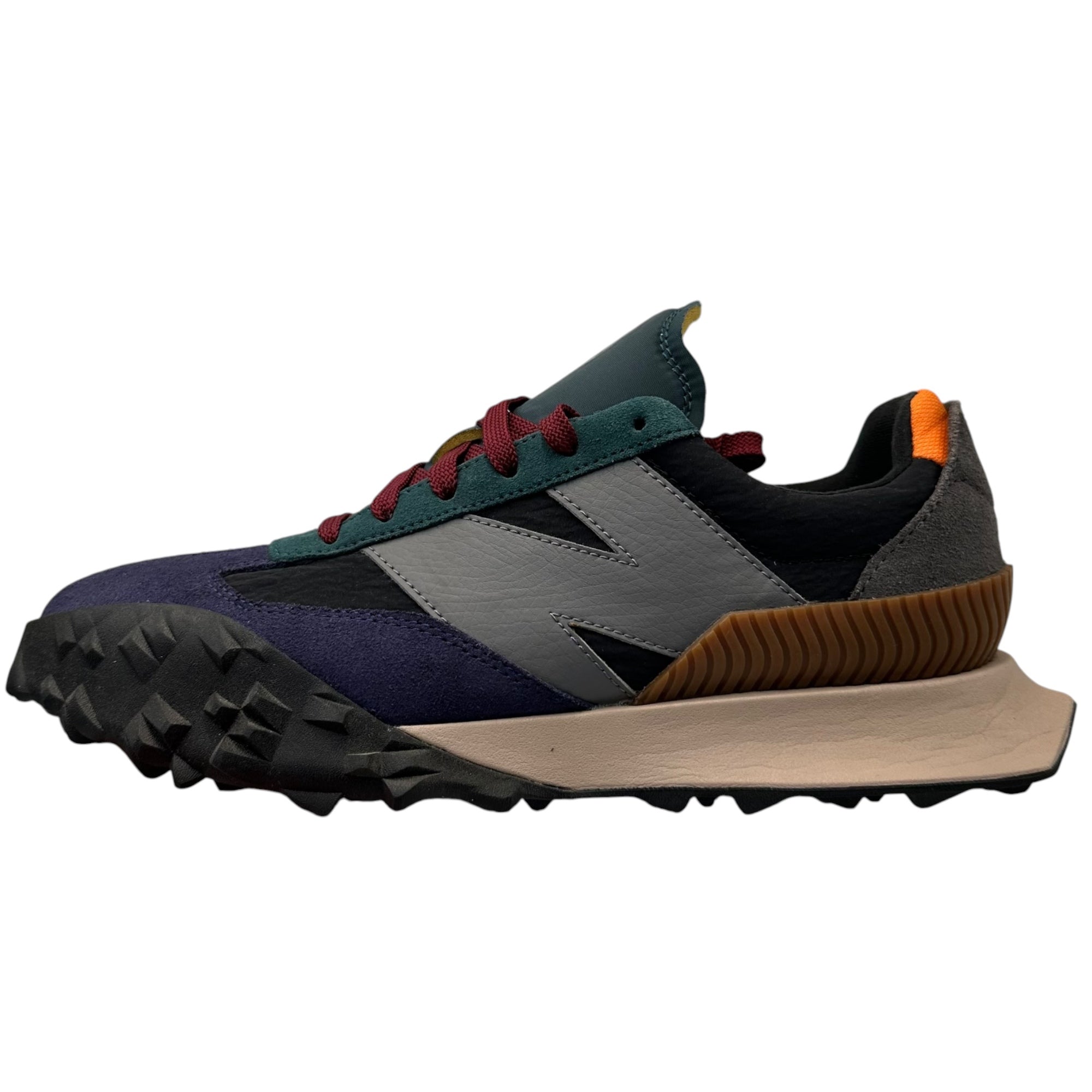 NEW BALANCE(ニューバランス) EX UXC72CA1 Sneakers ローカット スニーカー UXC72CA1 27cm ネイビー×グリーン×バーガンディー