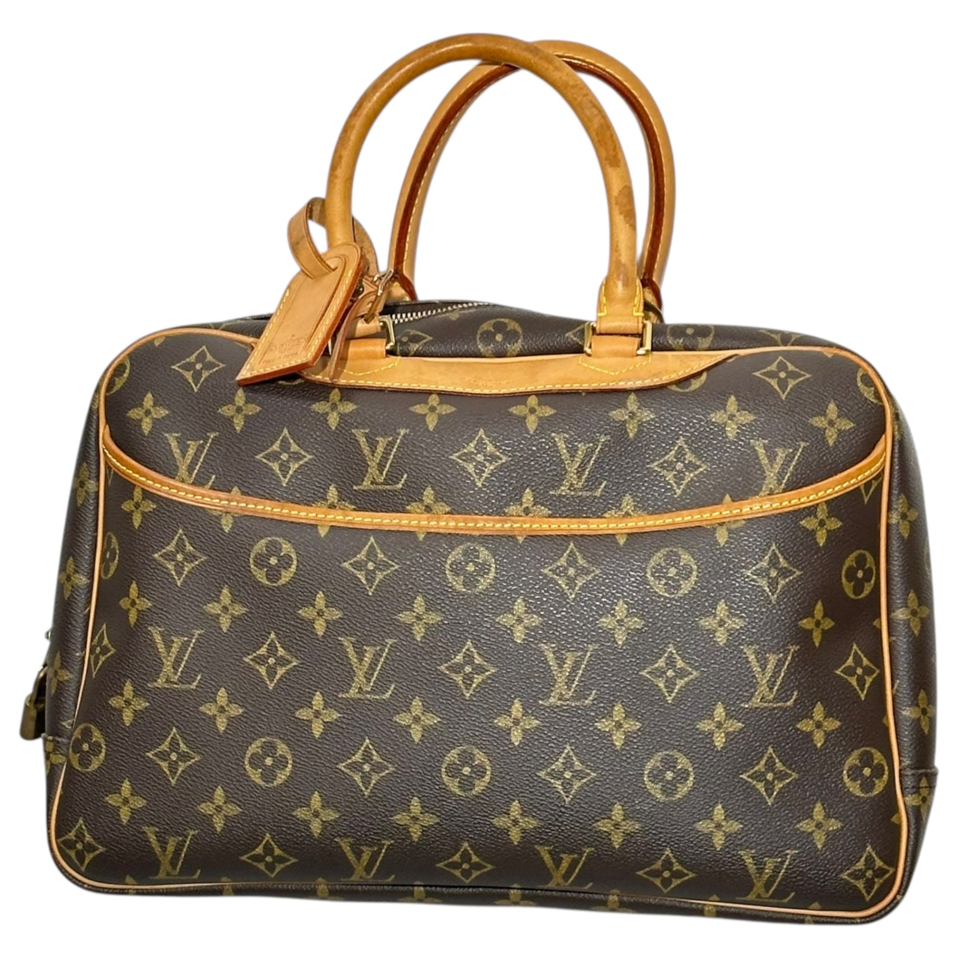 LOUIS VUITTON(ルイヴィトン) Deauville - Monogram ドーヴィル - モノグラム M47270 ブラウン 化粧品 ハンド バッグ ボストン MB0032